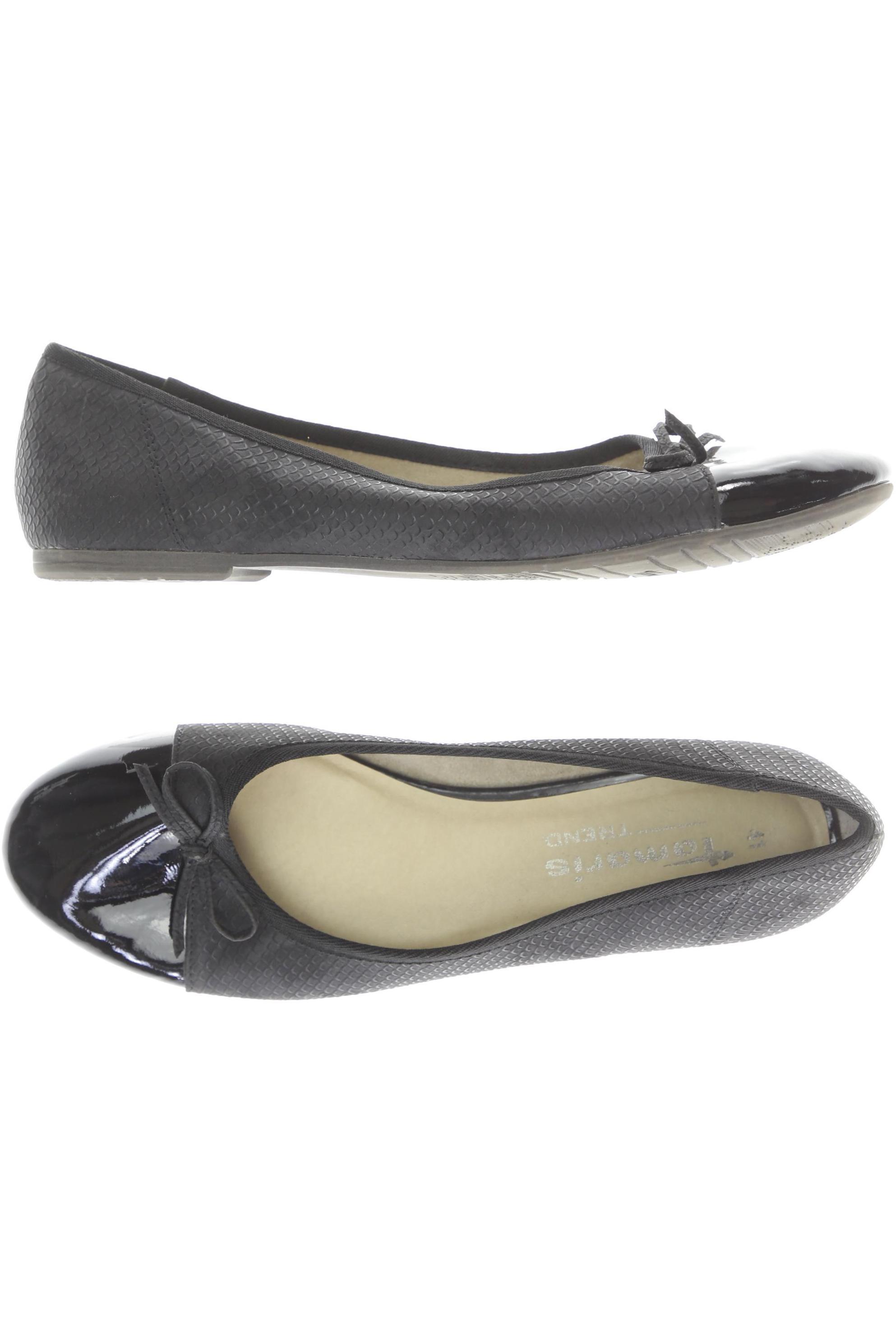 

Tamaris Damen Ballerinas, schwarz, Gr. 41