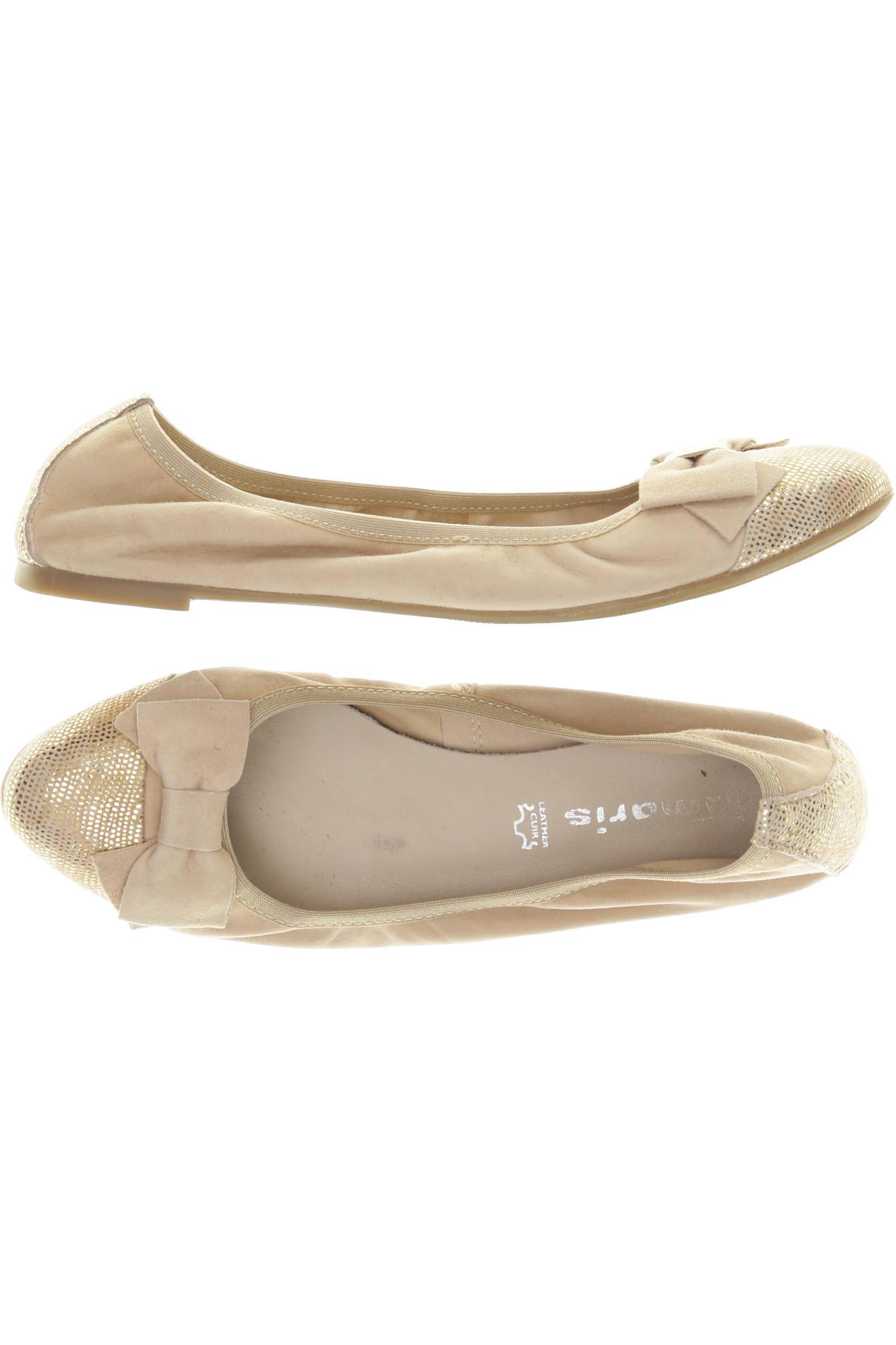 

Tamaris Damen Ballerinas, beige, Gr. 38
