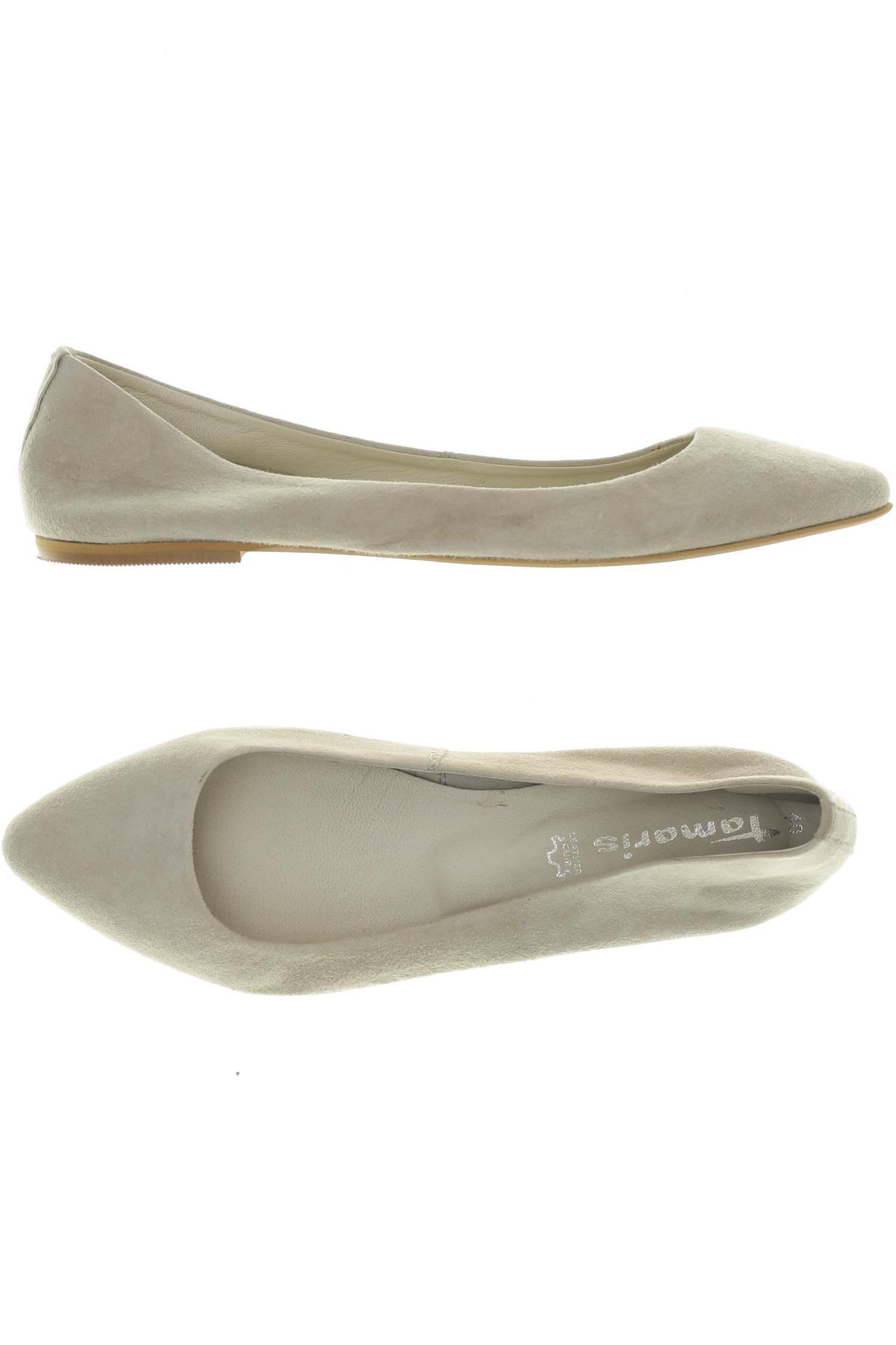 

Tamaris Damen Ballerinas, beige, Gr. 40