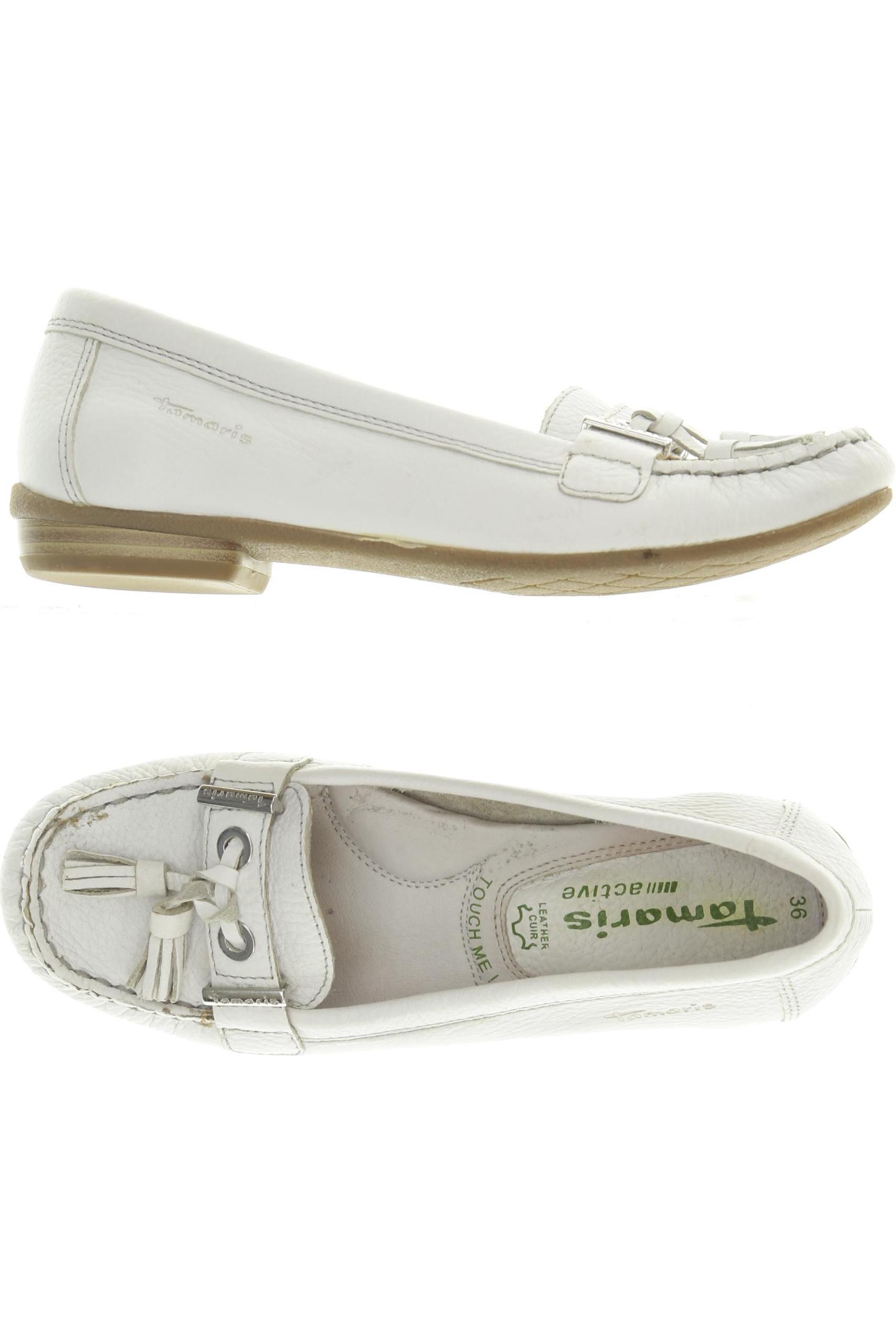 

Tamaris Damen Halbschuh, weiß, Gr. 36