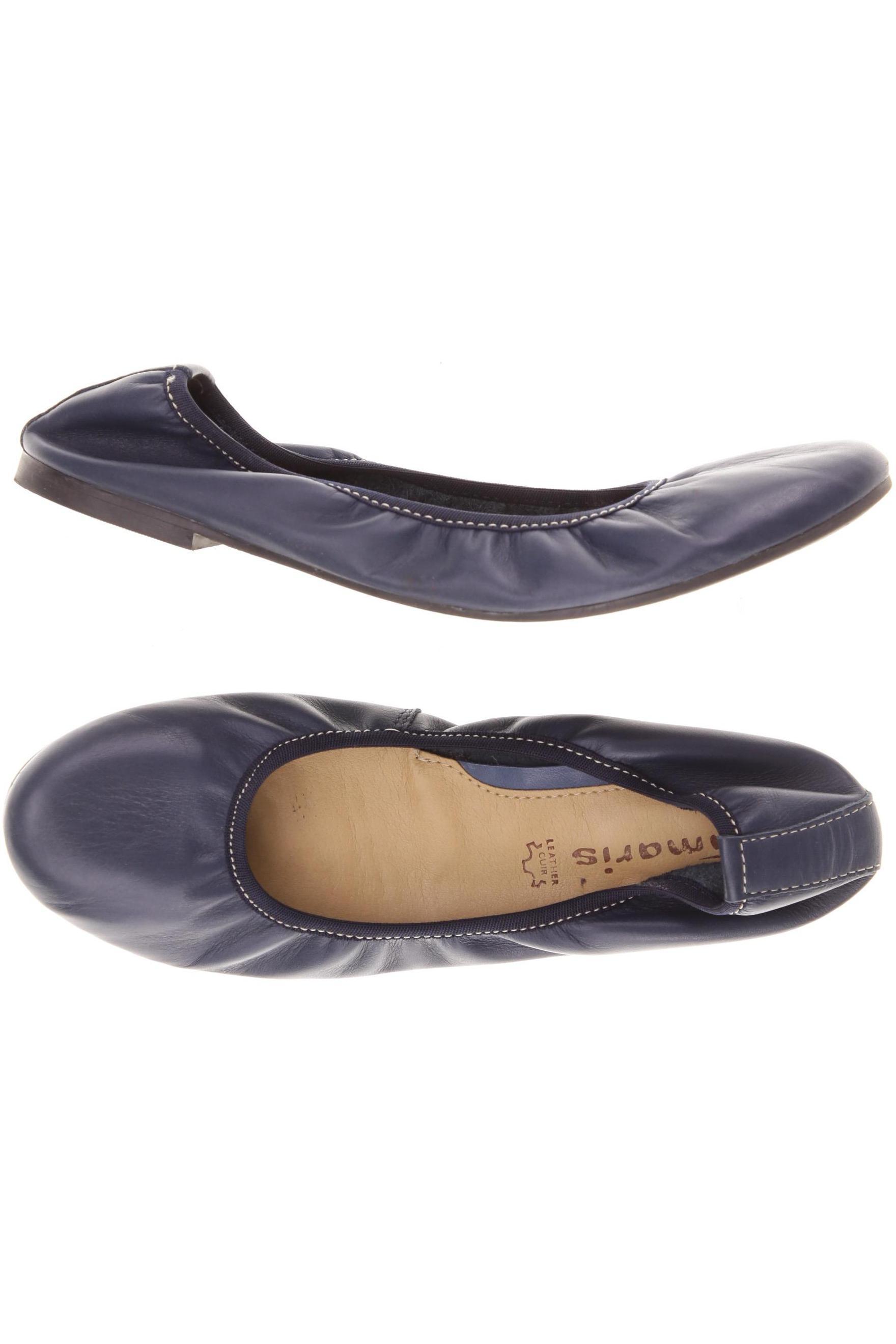 

Tamaris Damen Ballerinas, blau, Gr. 40
