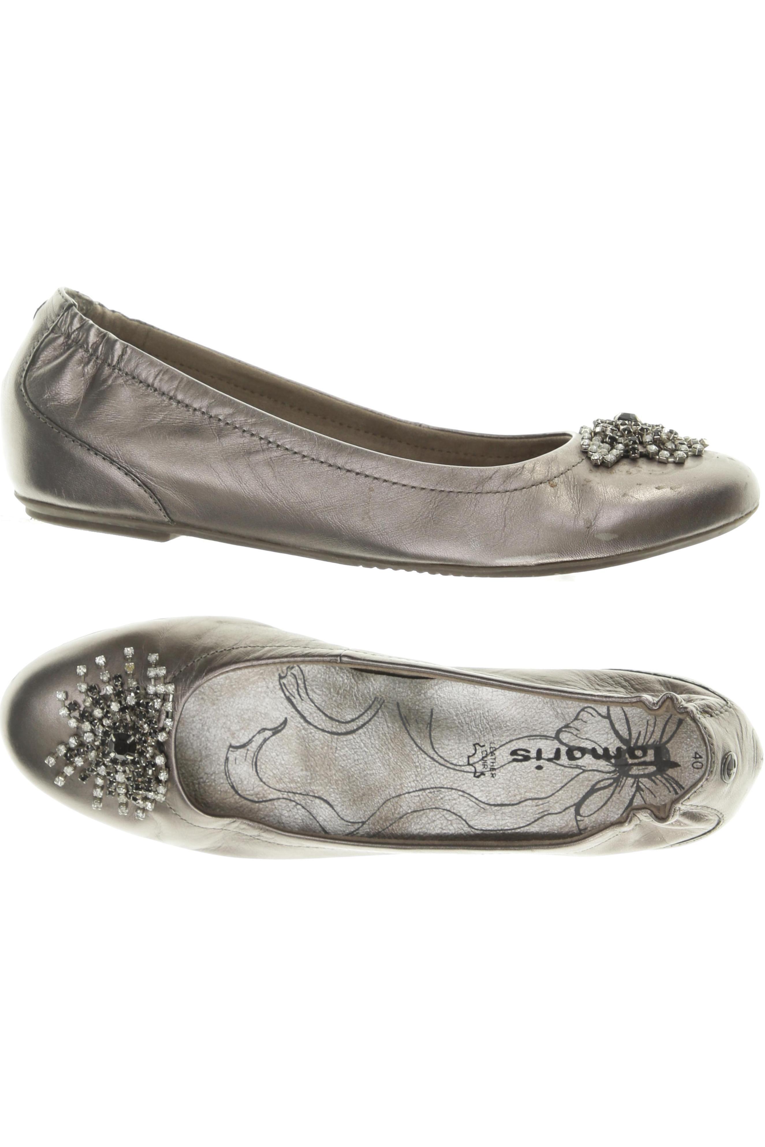

Tamaris Damen Ballerinas, grau, Gr. 40