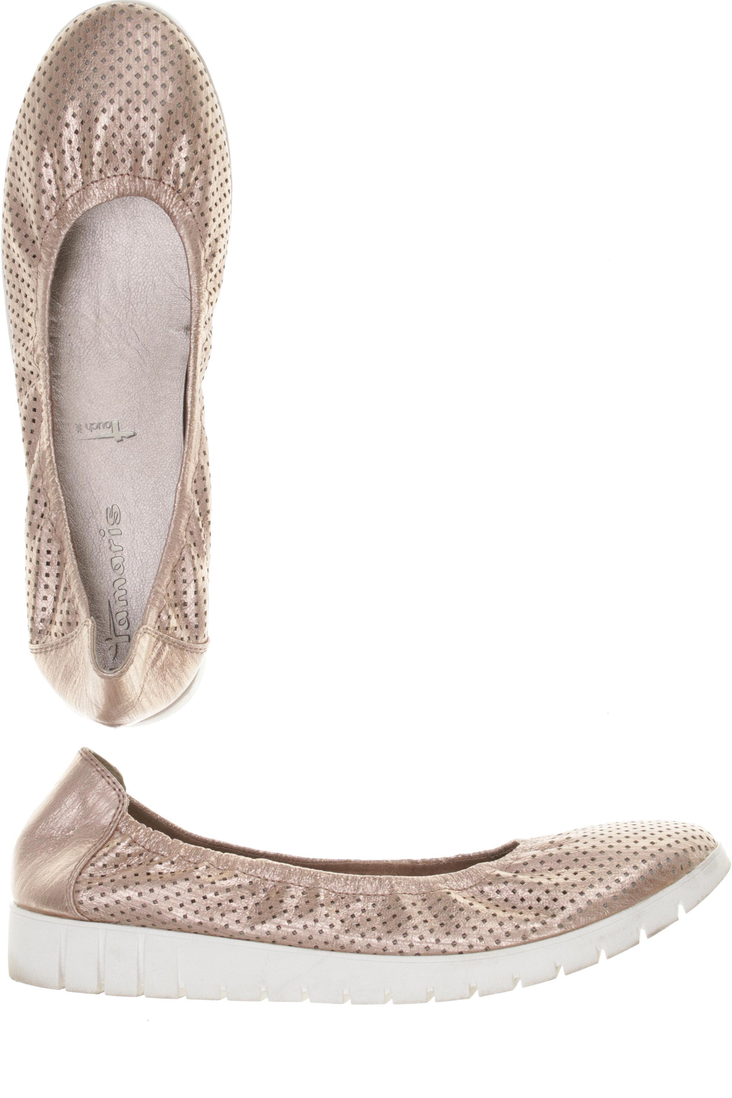 

Tamaris Damen Ballerinas, beige, Gr. 42
