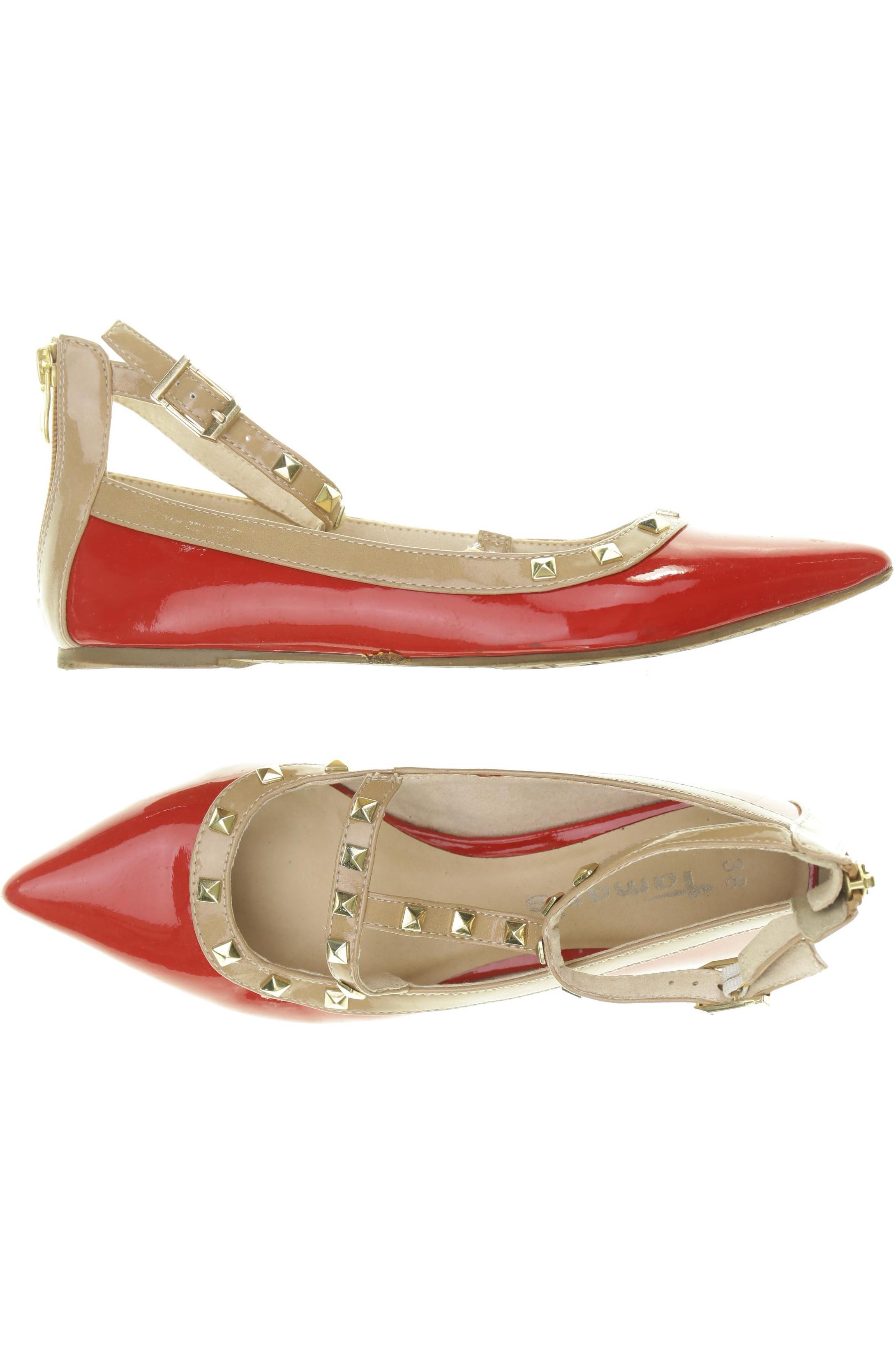 

Tamaris Damen Ballerinas, rot, Gr. 38