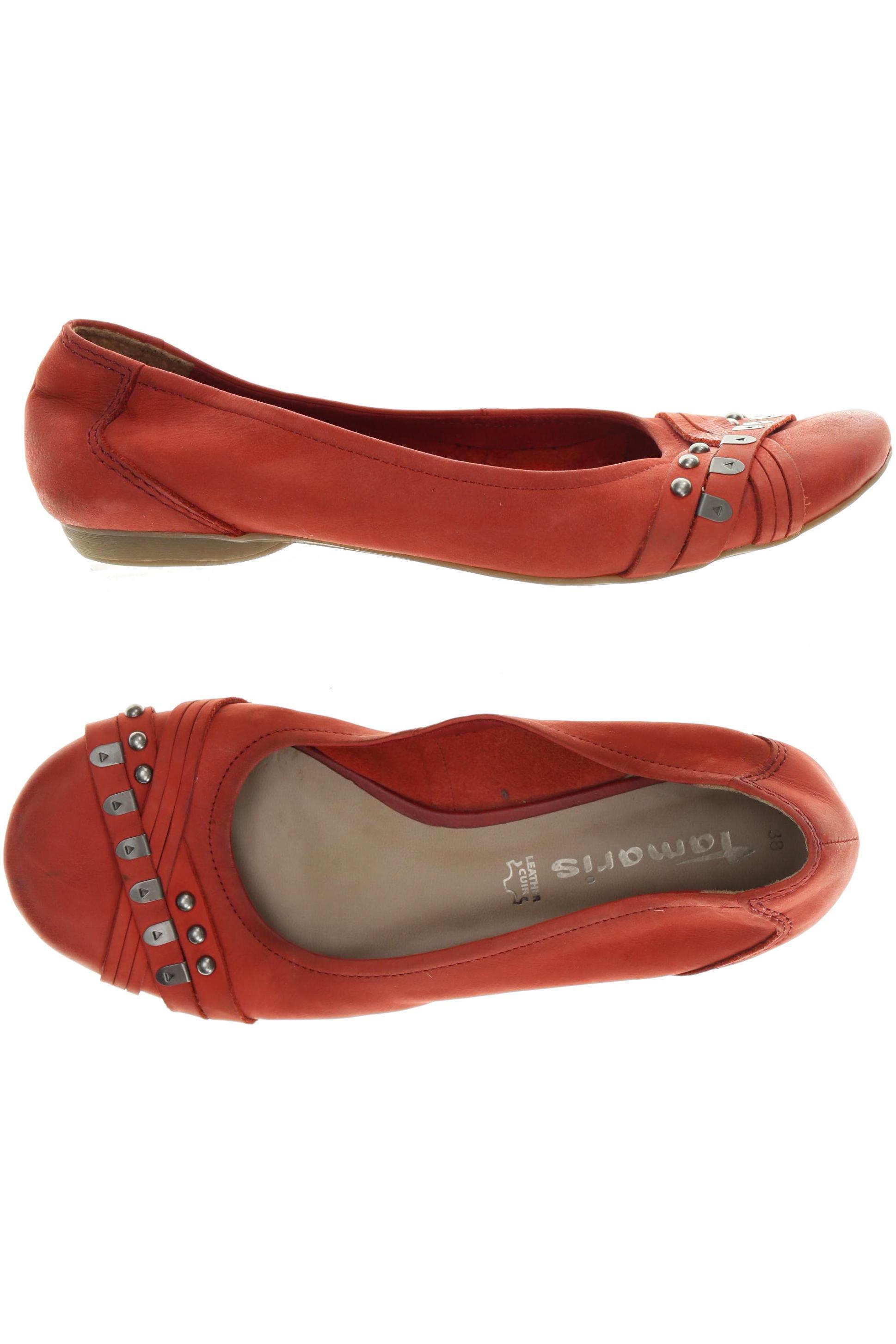 

Tamaris Damen Ballerinas, rot, Gr. 38