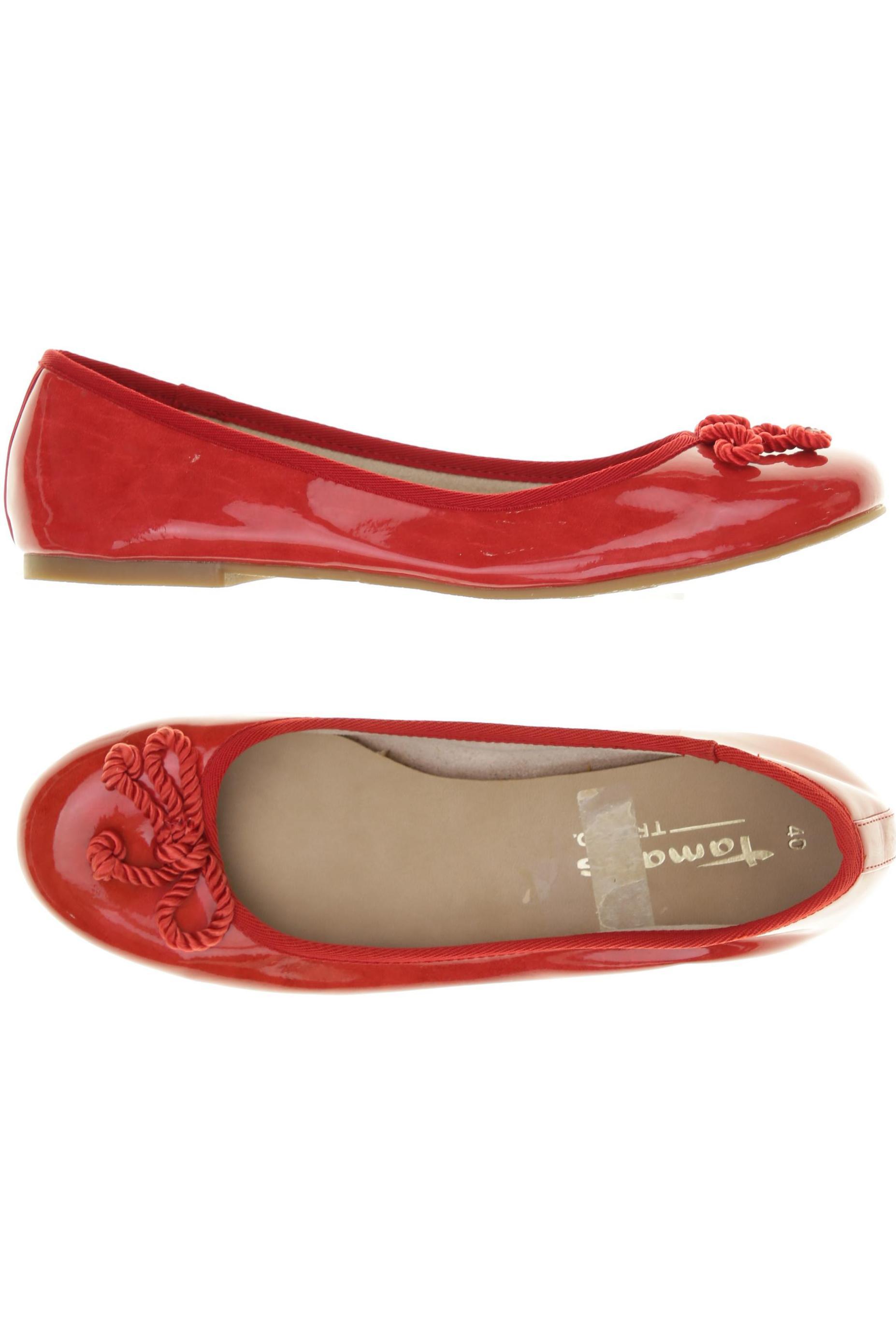 

Tamaris Damen Ballerinas, rot, Gr. 40