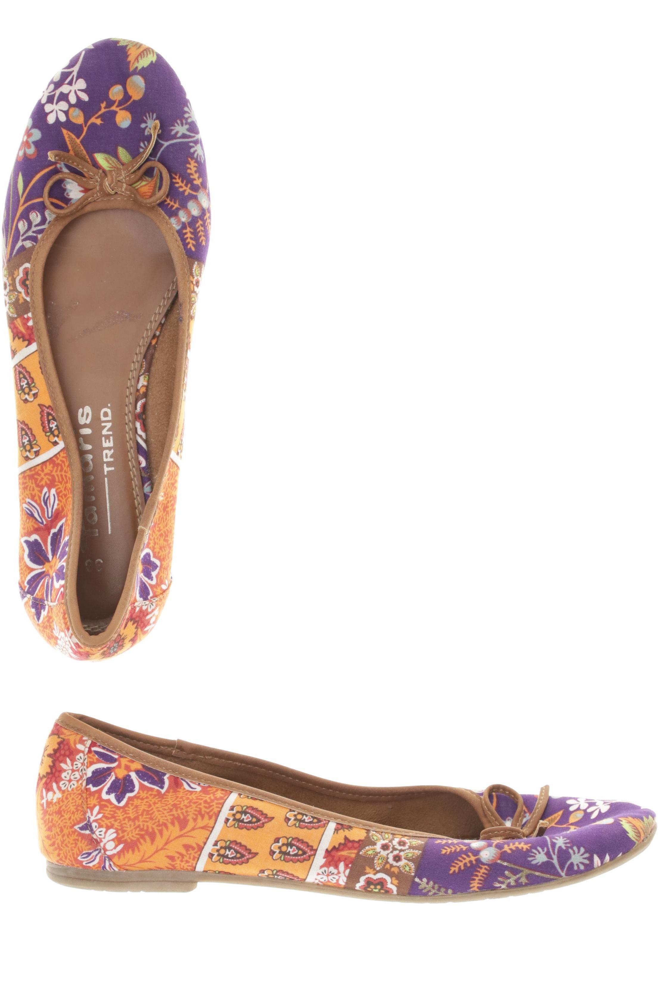 

Tamaris Damen Ballerinas, orange, Gr. 38