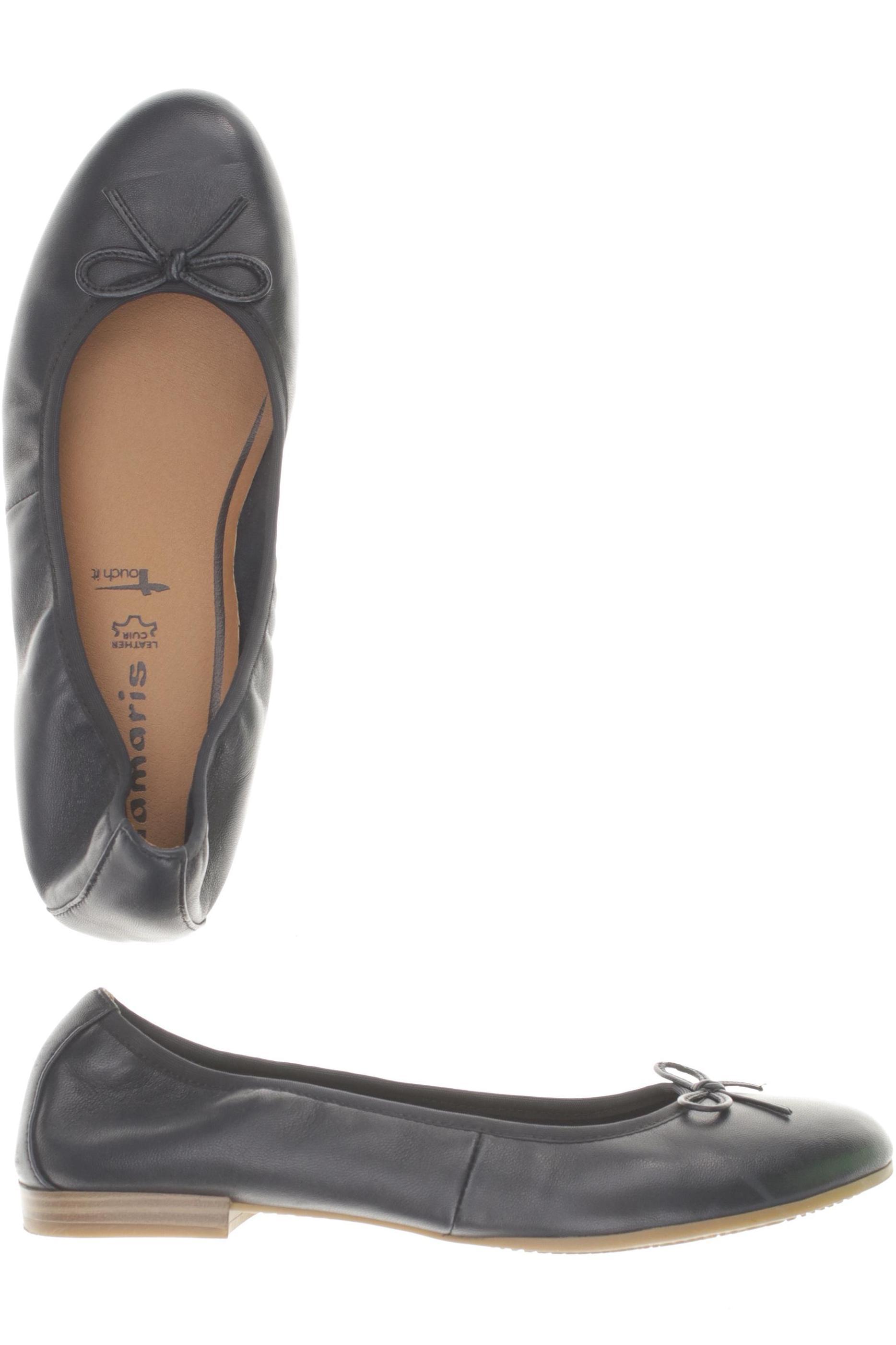

Tamaris Damen Ballerinas, blau, Gr. 39