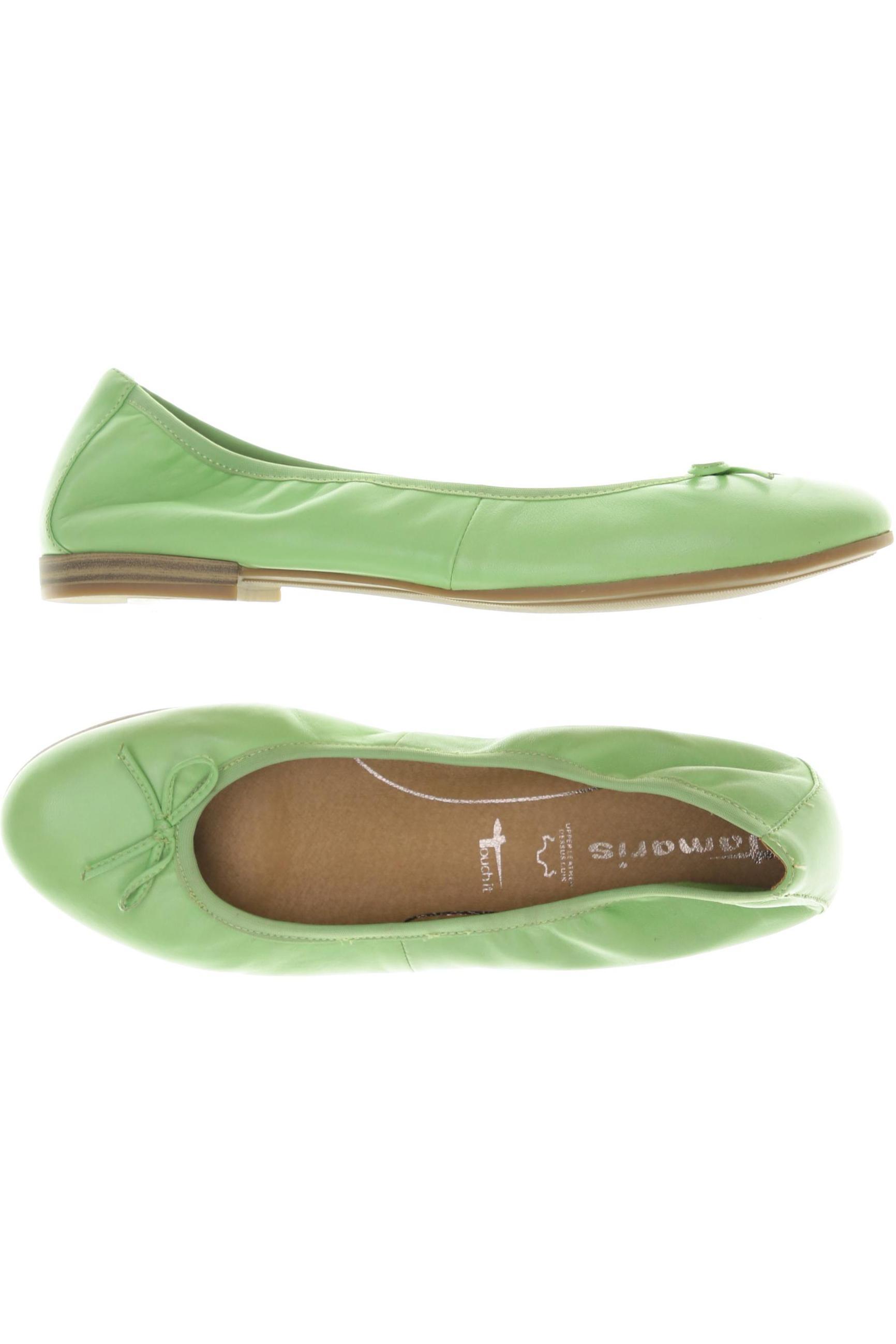 

Tamaris Damen Ballerinas, grün, Gr. 41