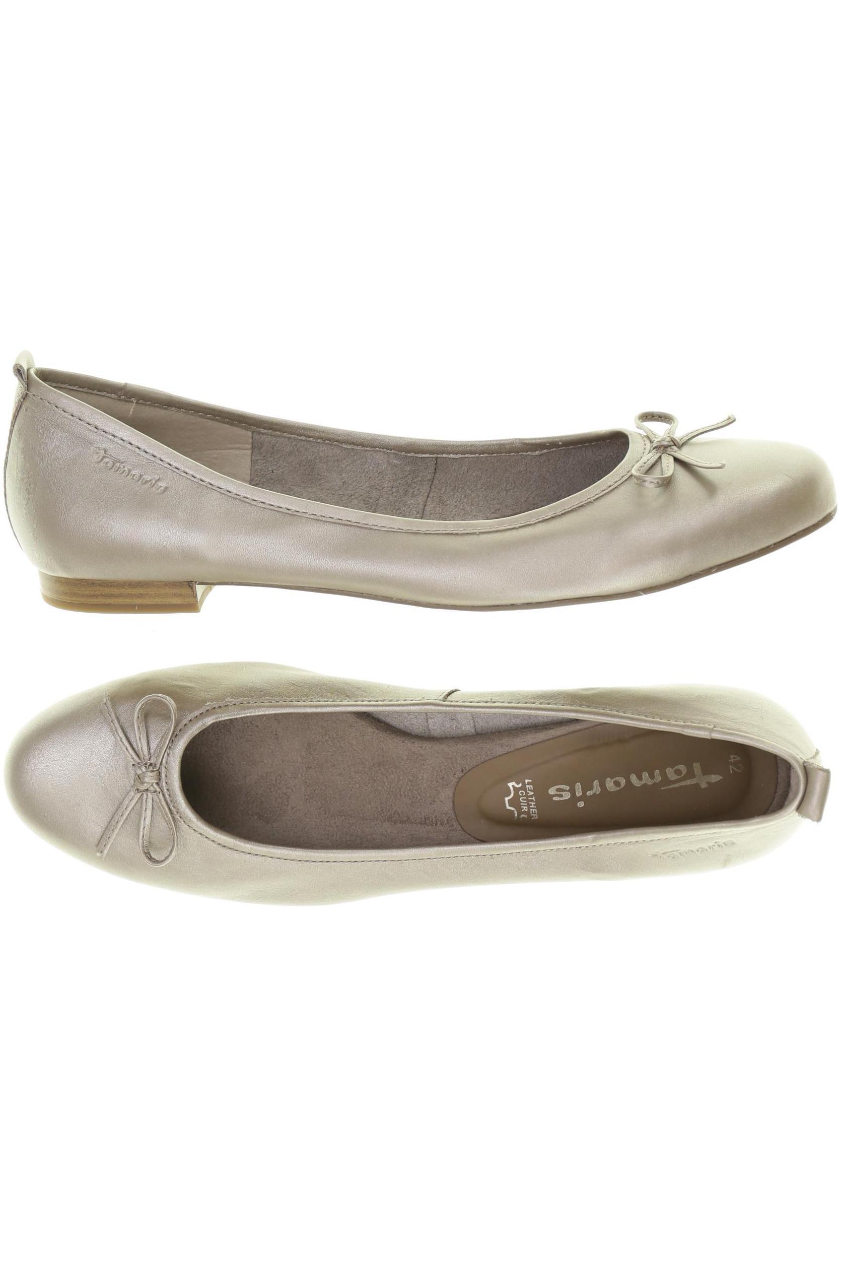 

Tamaris Damen Ballerinas, beige, Gr. 42