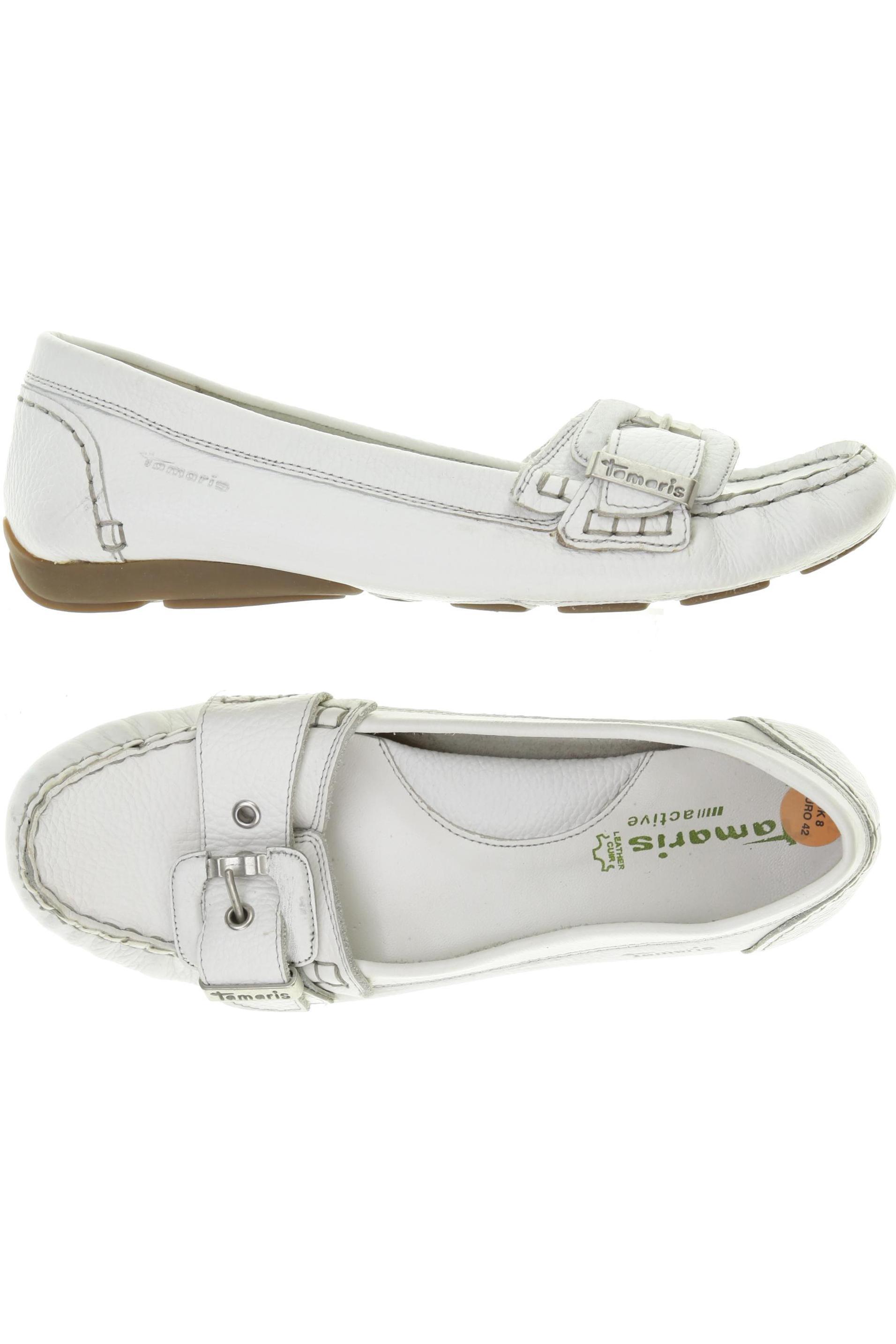 

Tamaris Damen Halbschuh, weiß, Gr. 42