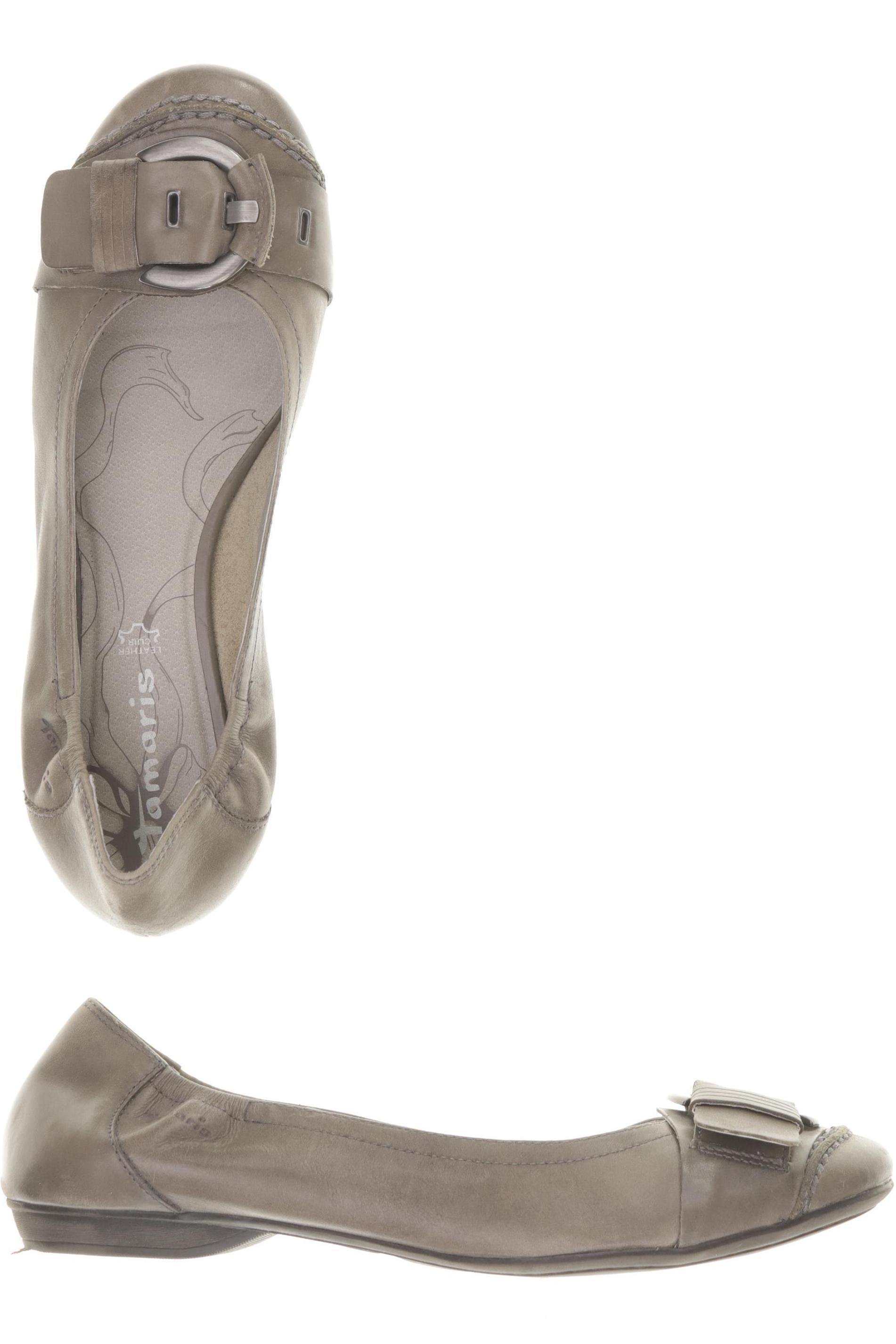 

Tamaris Damen Ballerinas, grau, Gr. 42