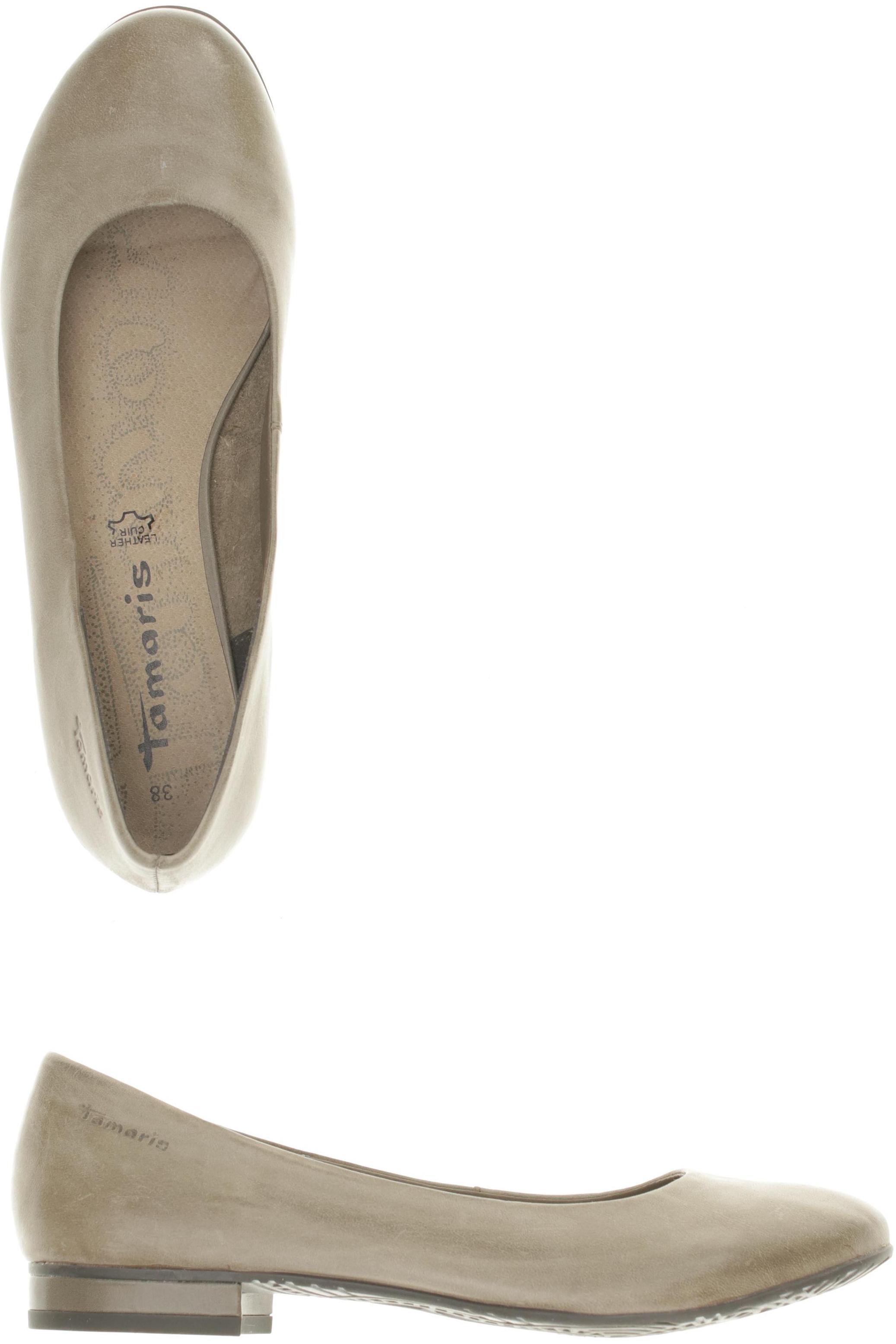

Tamaris Damen Ballerinas, braun, Gr. 38