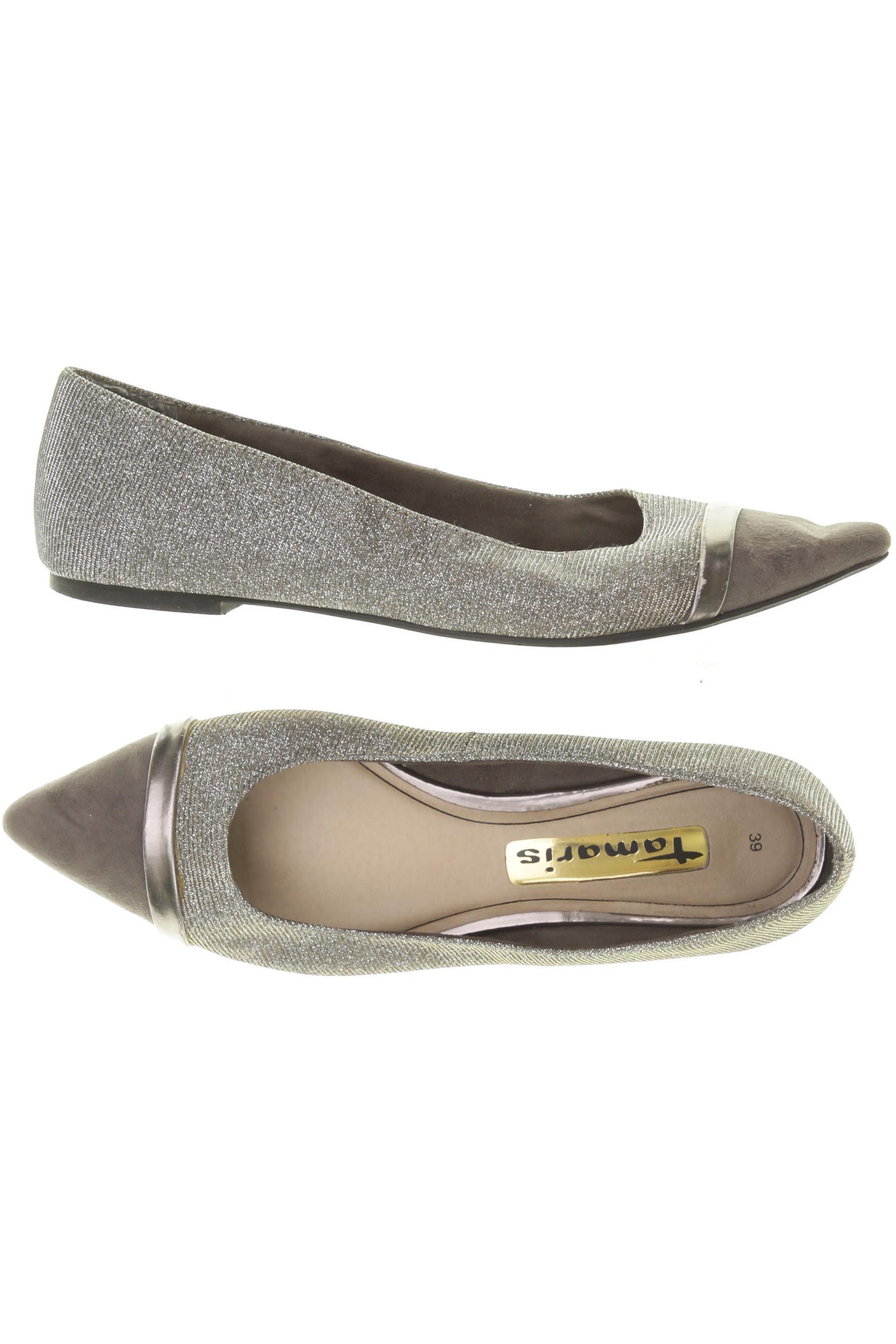 

Tamaris Damen Ballerinas, grau, Gr. 39