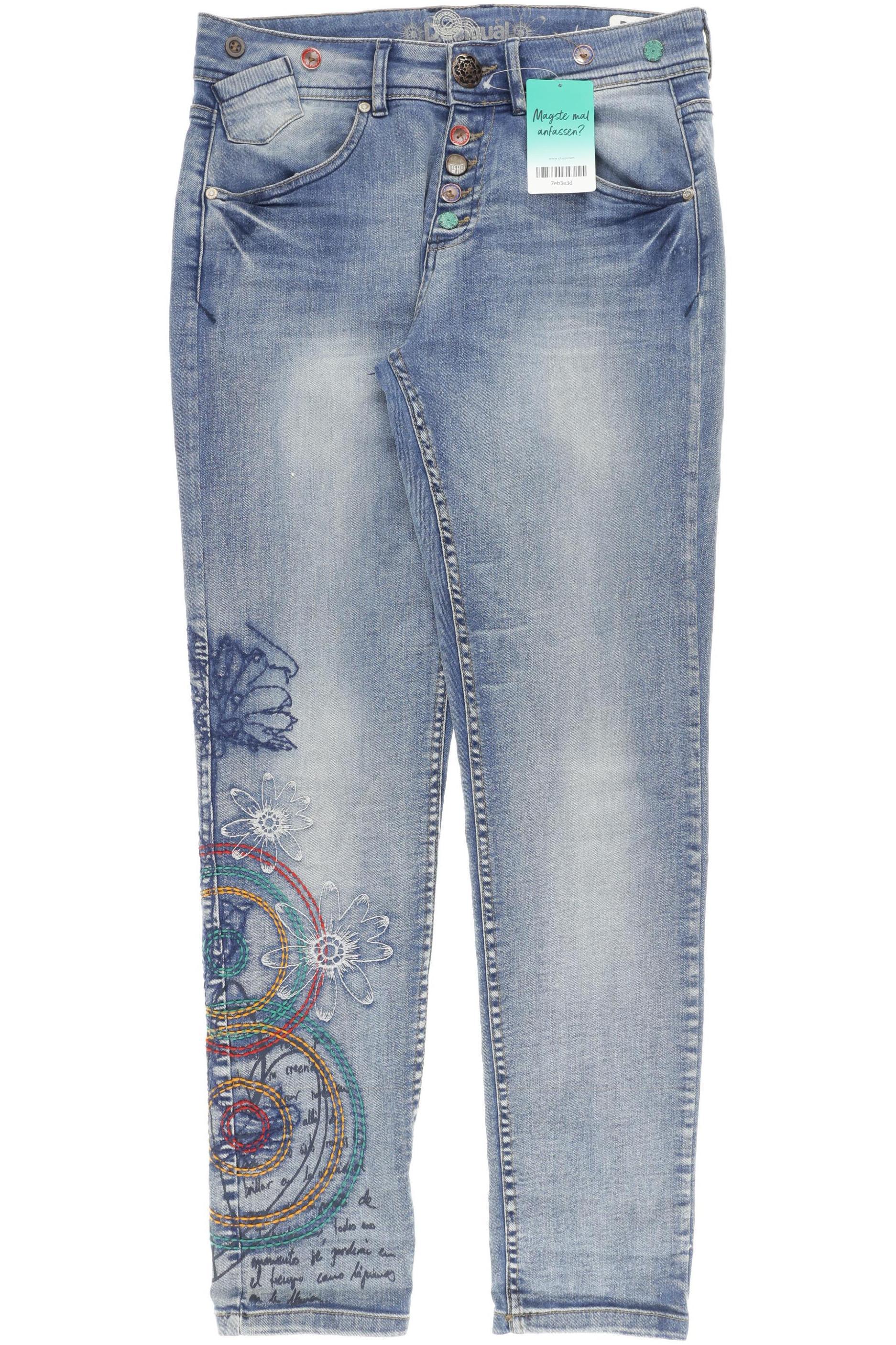 

Desigual Damen Jeans, blau, Gr. 26