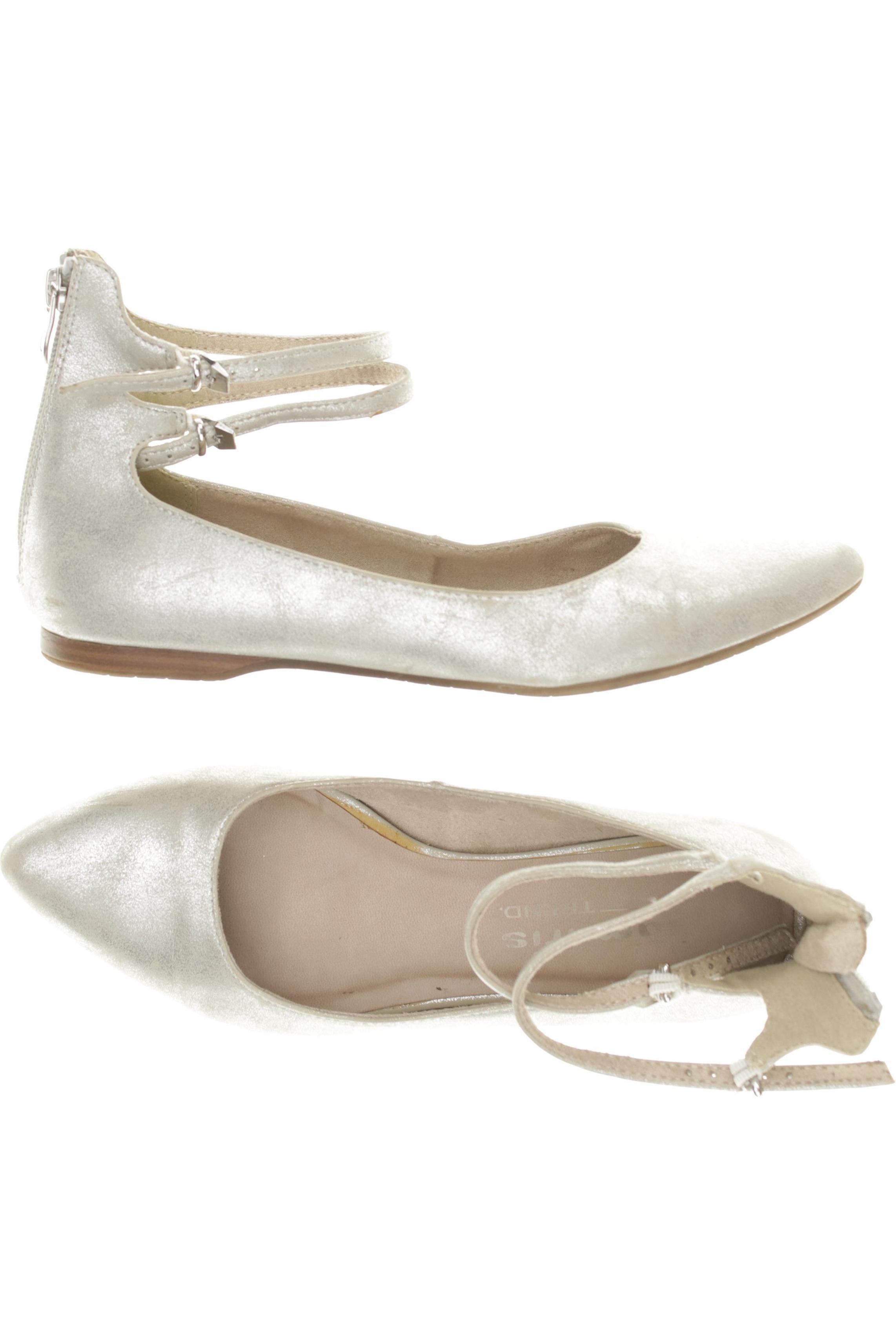 

Tamaris Damen Ballerinas, grau, Gr. 38