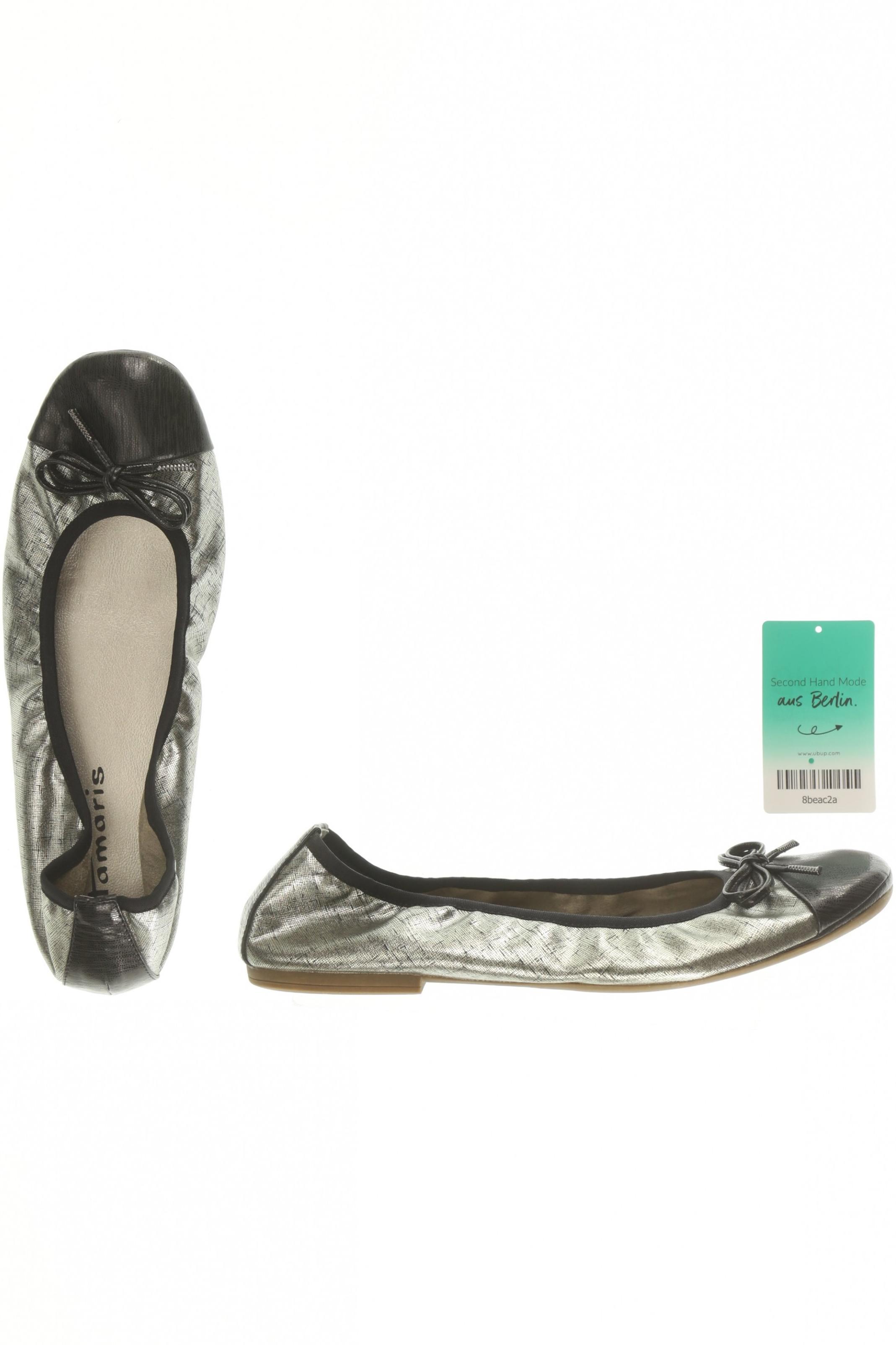 

Tamaris Damen Ballerinas, grau, Gr. 41