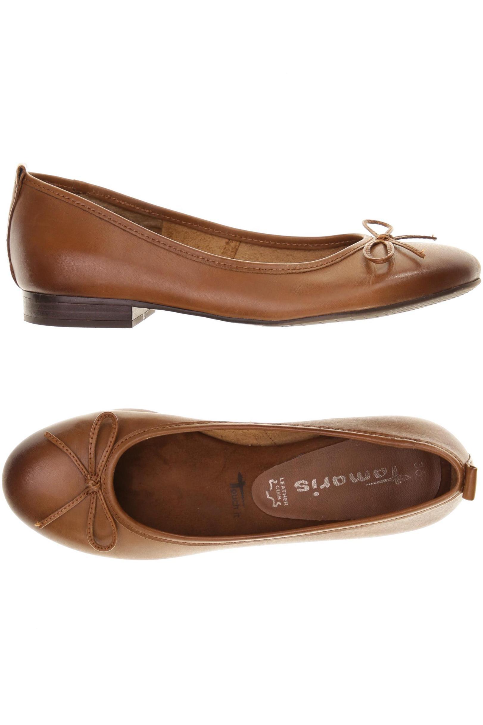 

Tamaris Damen Ballerinas, braun, Gr. 36
