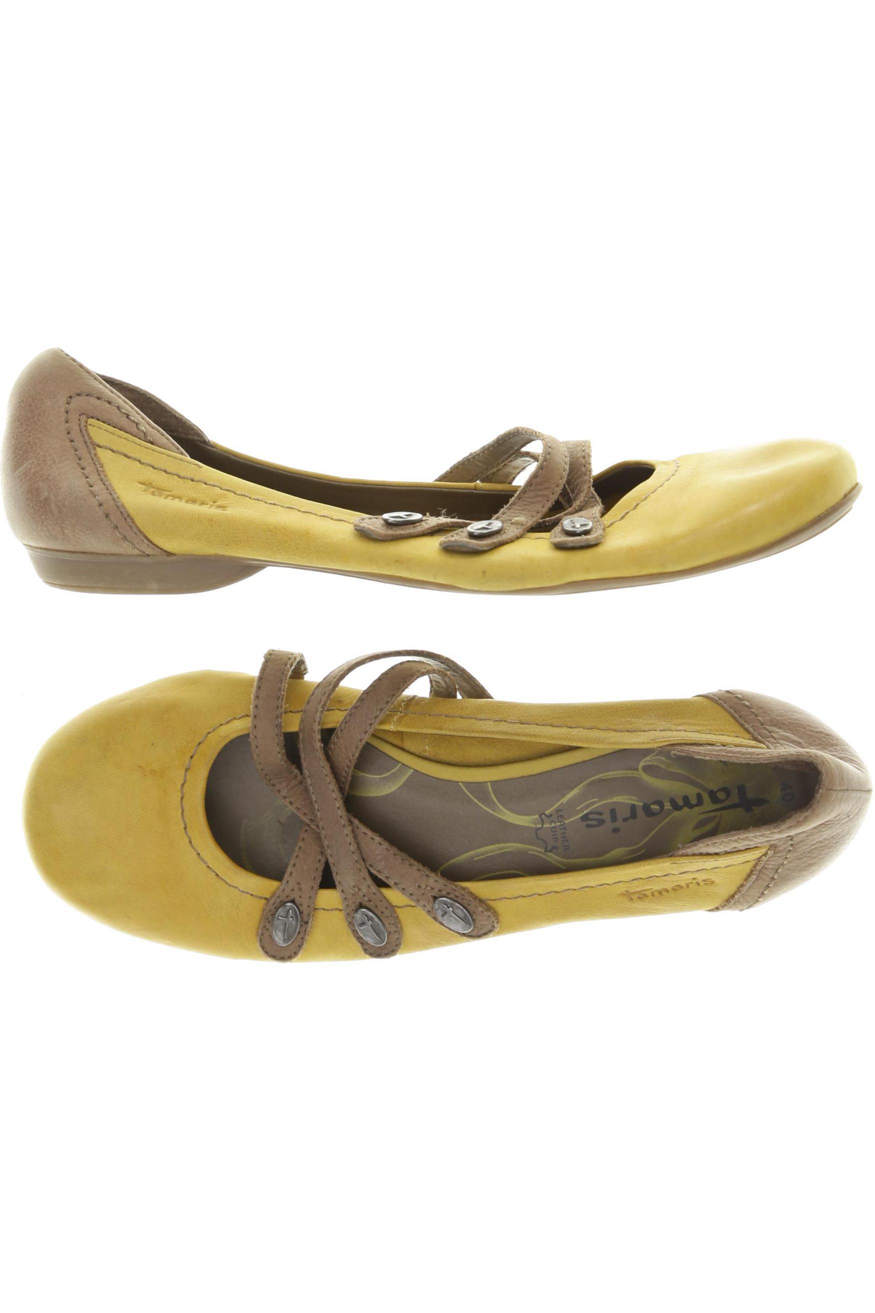 

Tamaris Damen Ballerinas, gelb, Gr. 40