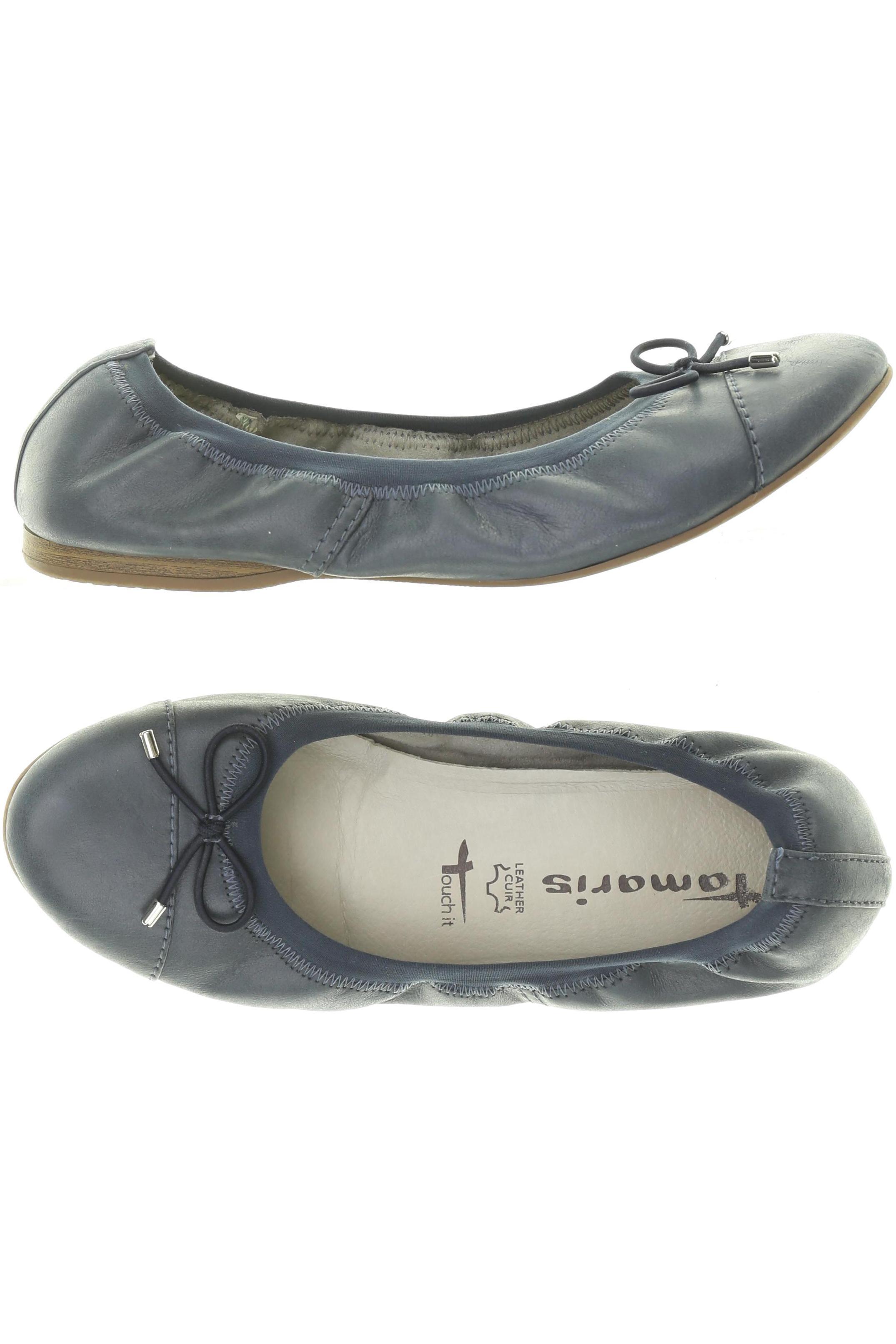 

Tamaris Damen Ballerinas, blau, Gr. 36