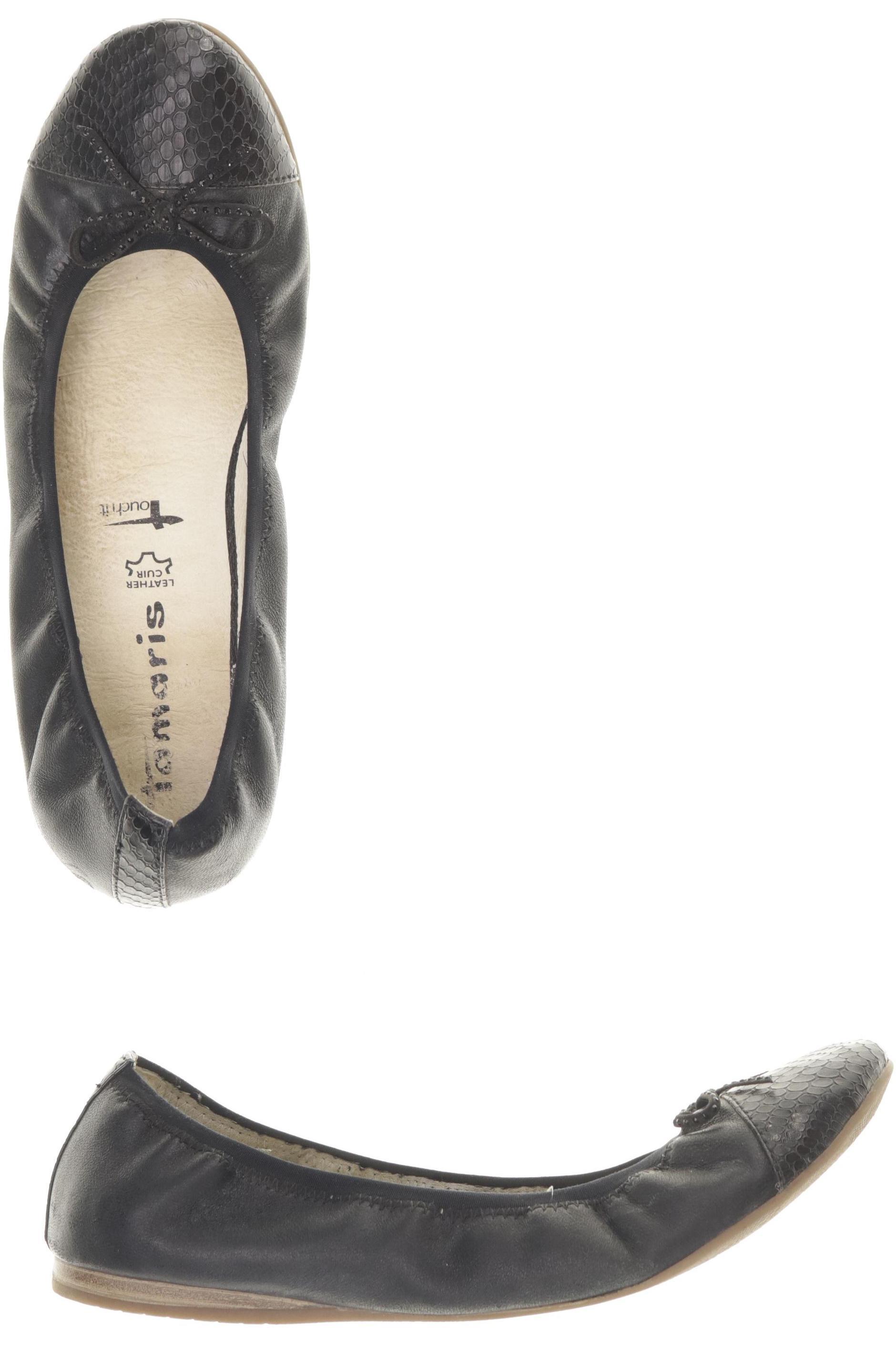 

Tamaris Damen Ballerinas, schwarz, Gr. 38