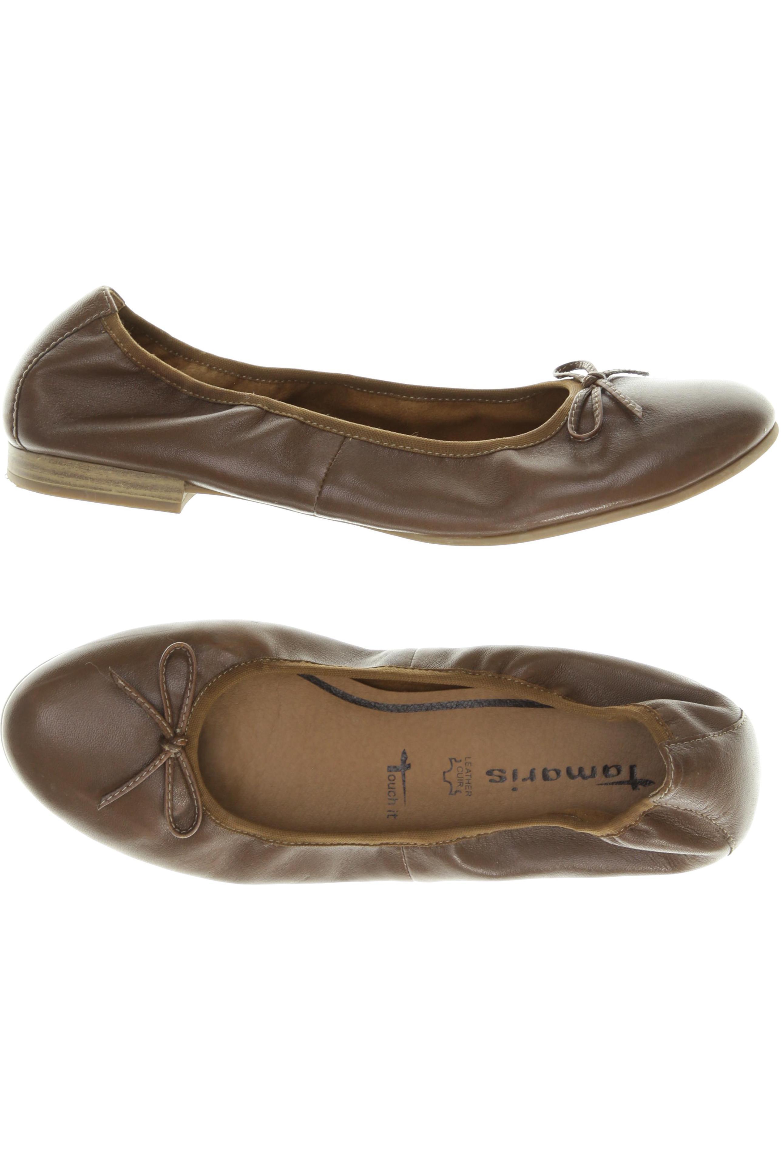 

Tamaris Damen Ballerinas, braun, Gr. 40