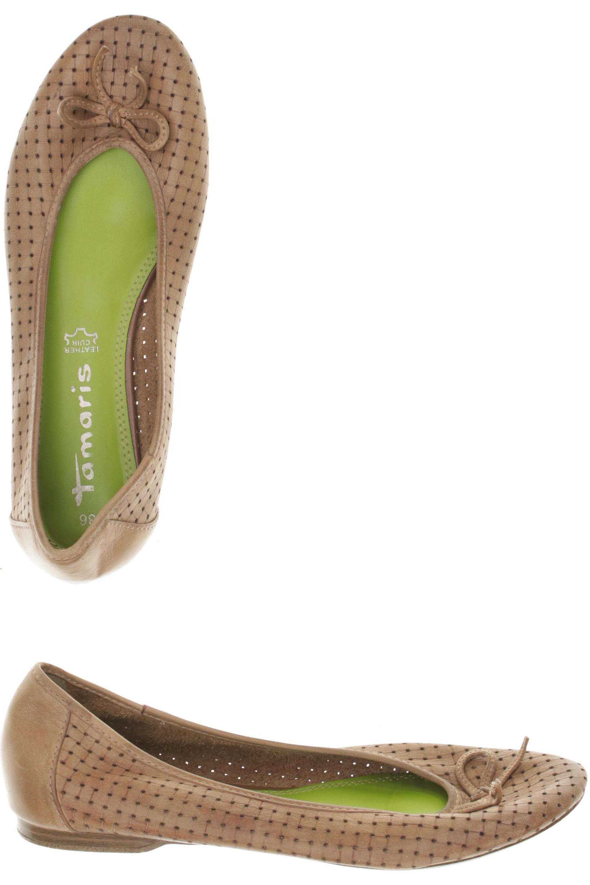 

Tamaris Damen Ballerinas, braun, Gr. 36