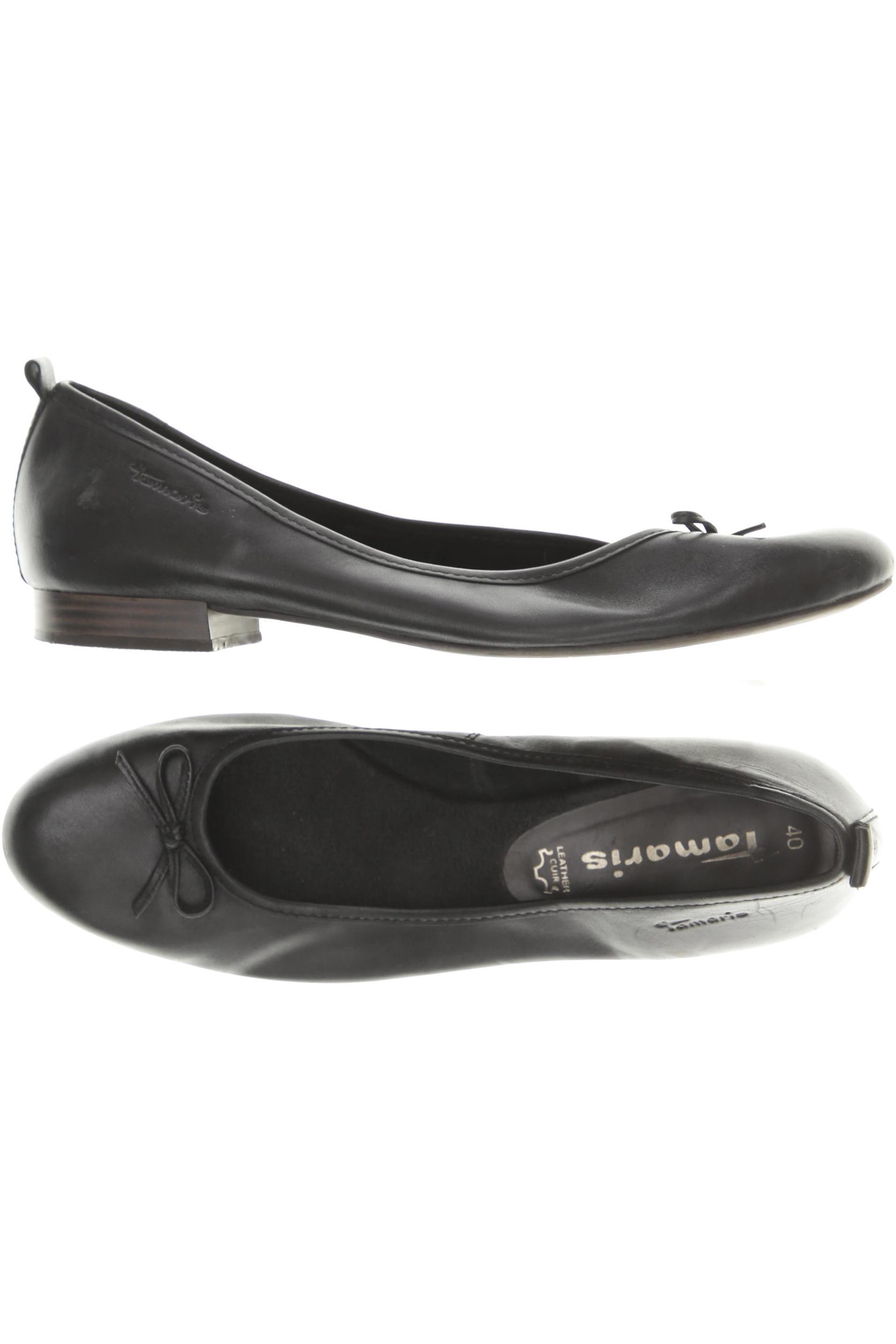 

Tamaris Damen Ballerinas, schwarz, Gr. 40