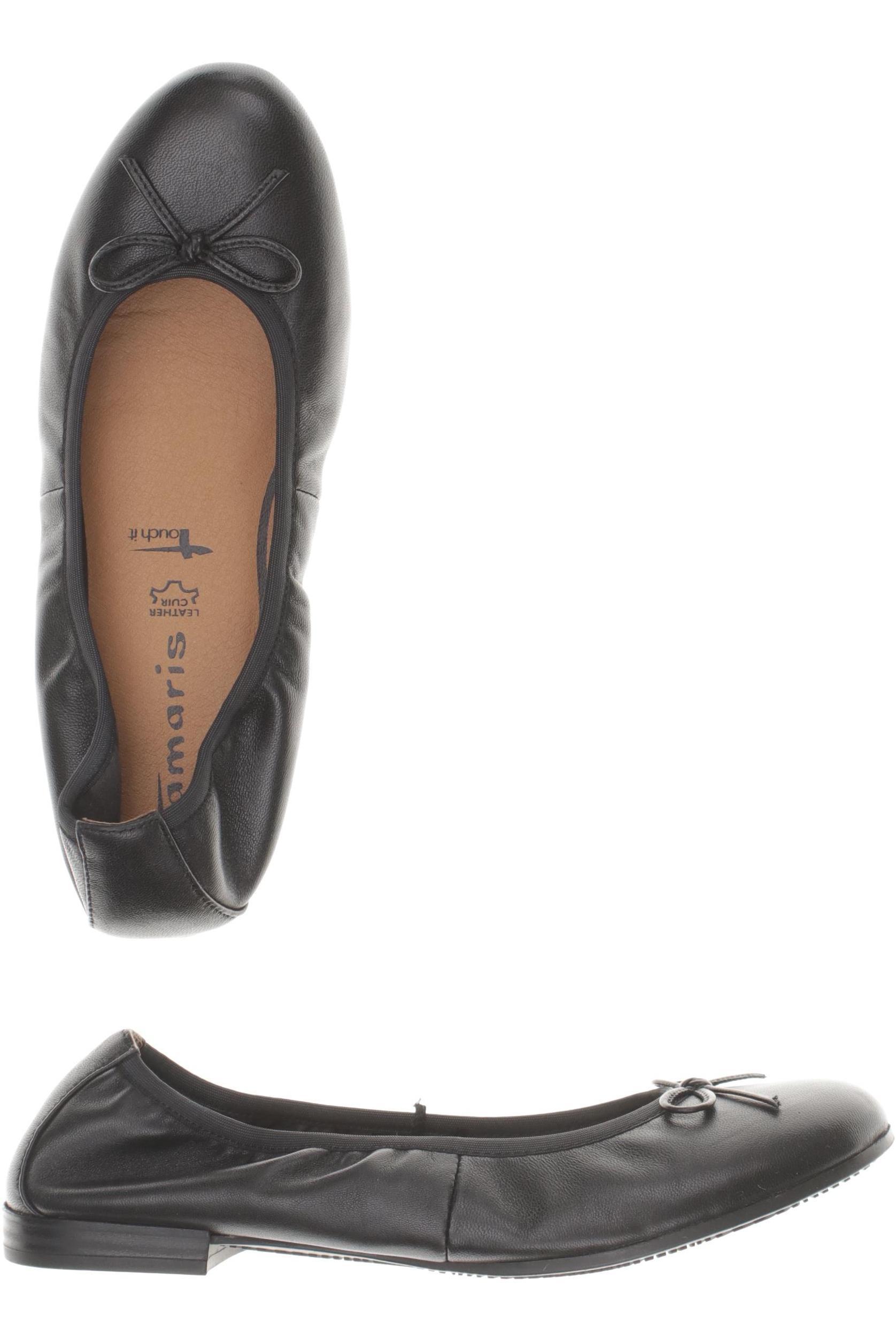 

Tamaris Damen Ballerinas, schwarz, Gr. 37