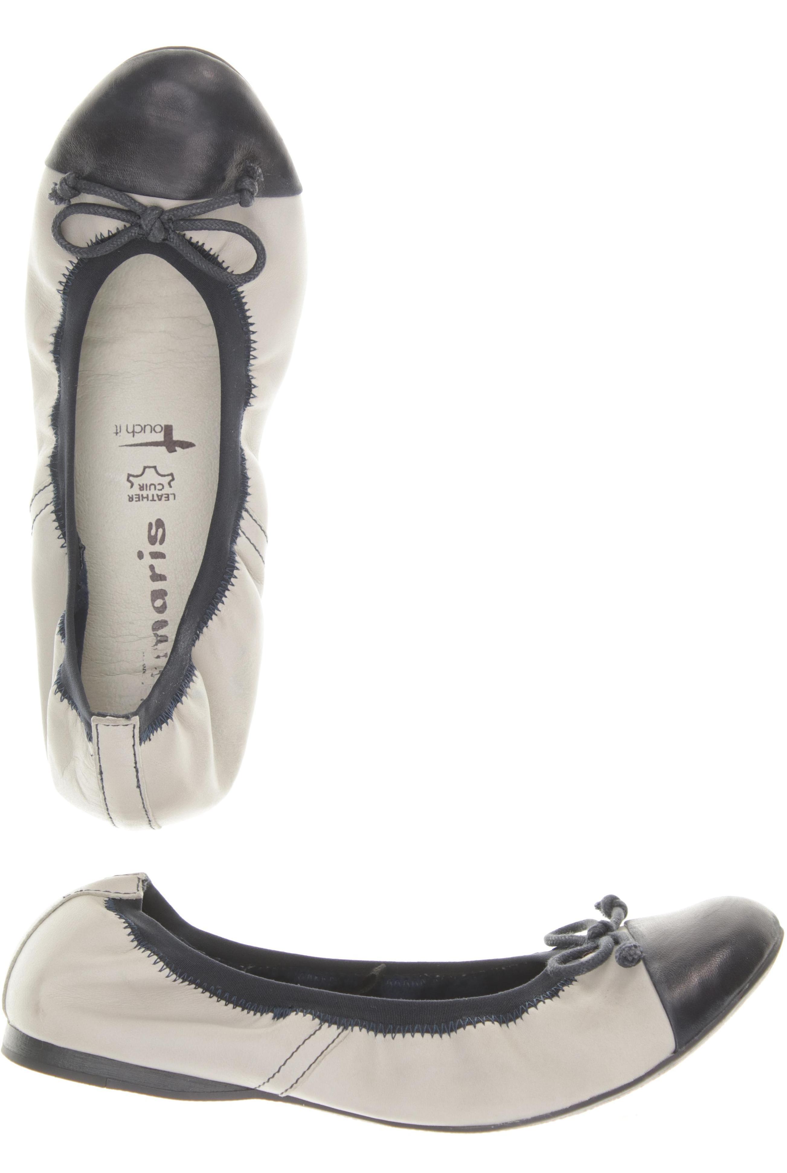 

Tamaris Damen Ballerinas, grau, Gr. 36