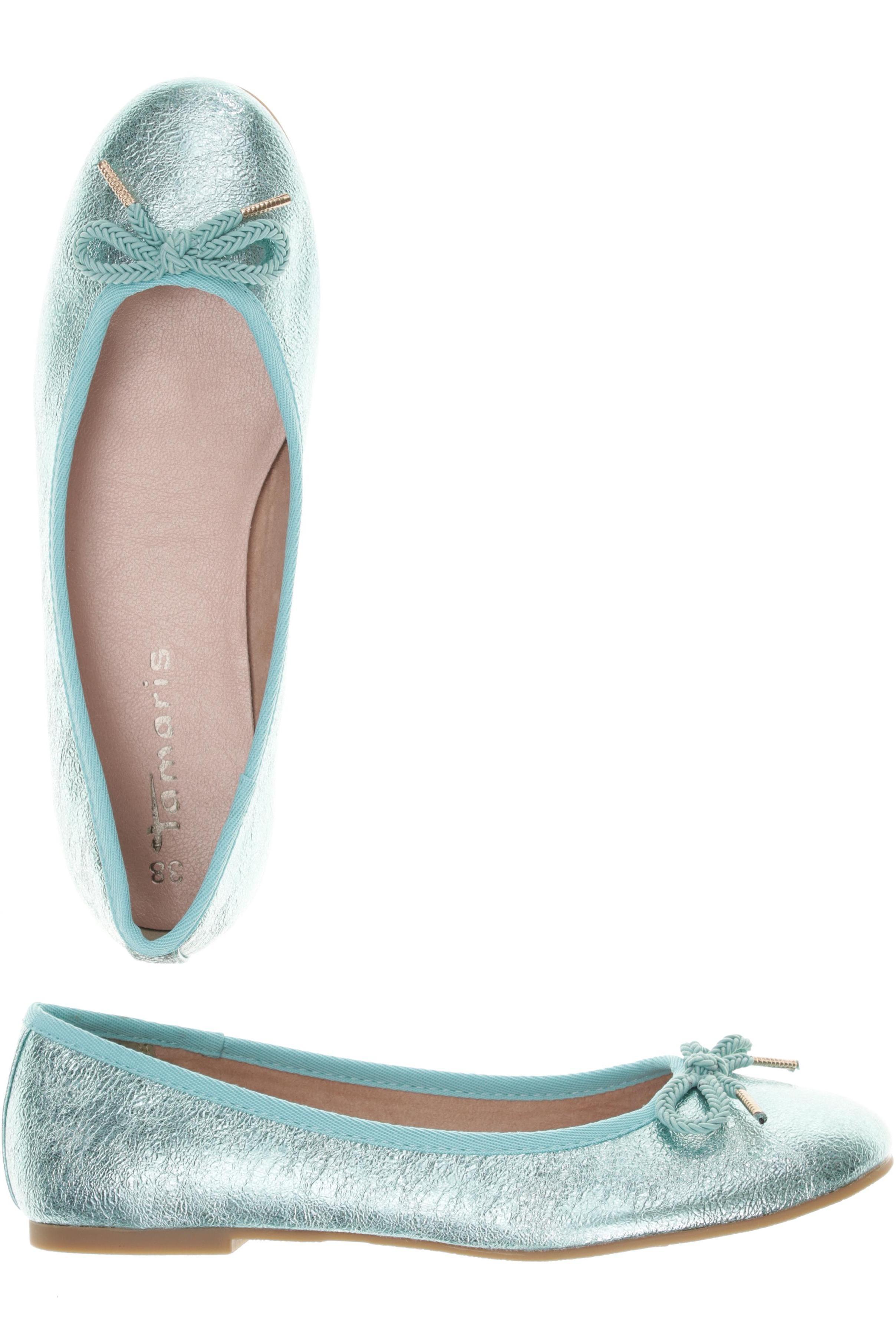 

Tamaris Damen Ballerinas, türkis, Gr. 38