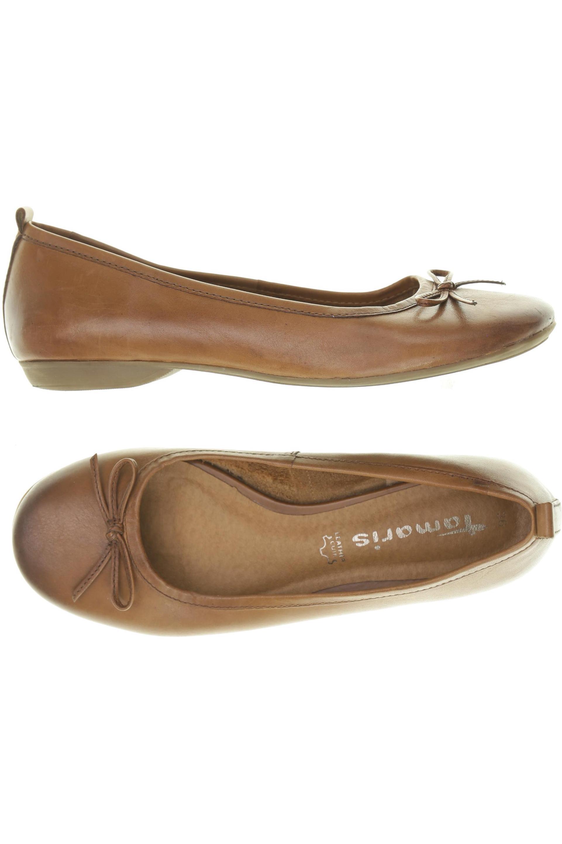 

Tamaris Damen Ballerinas, braun, Gr. 36