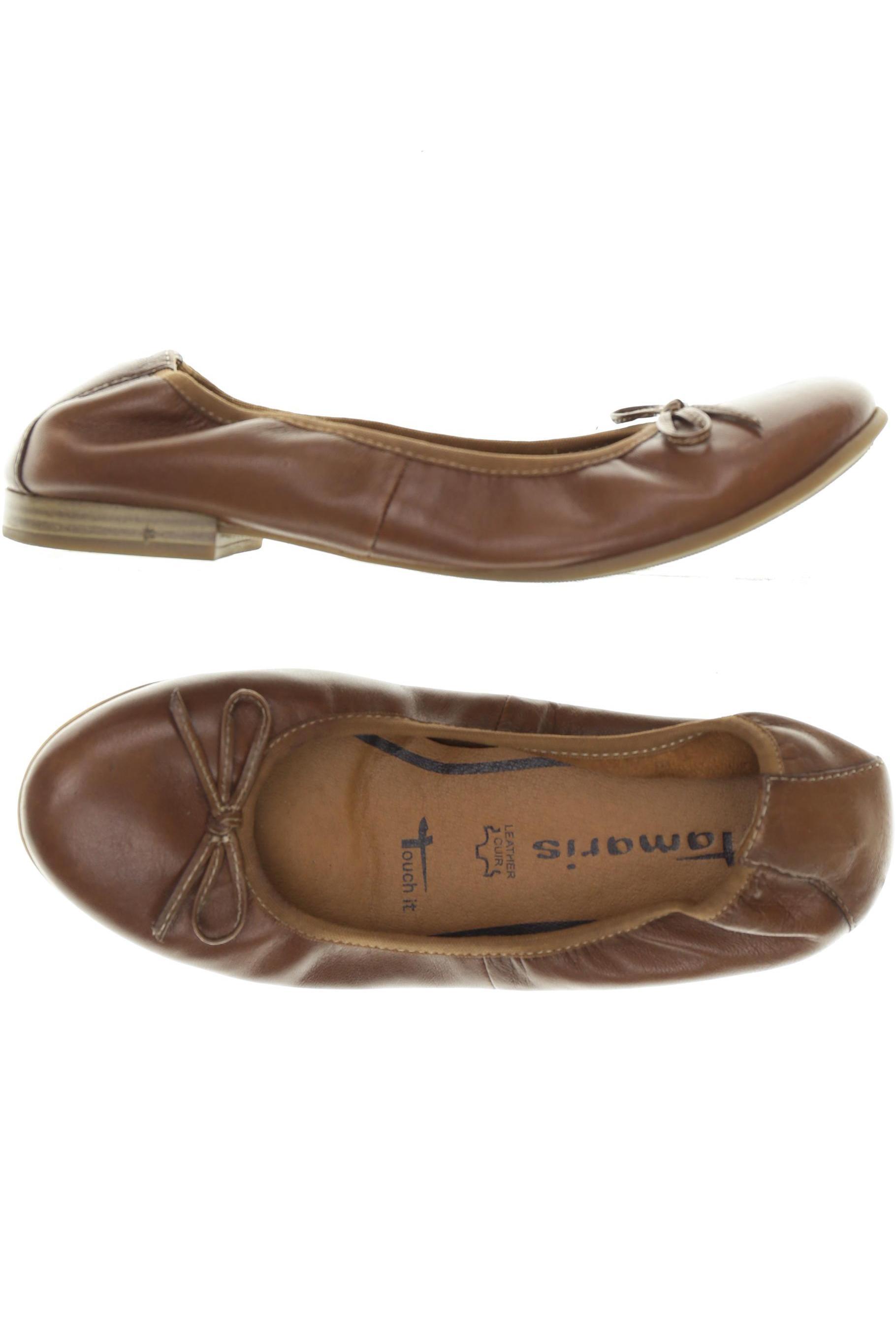 

Tamaris Damen Ballerinas, braun, Gr. 35