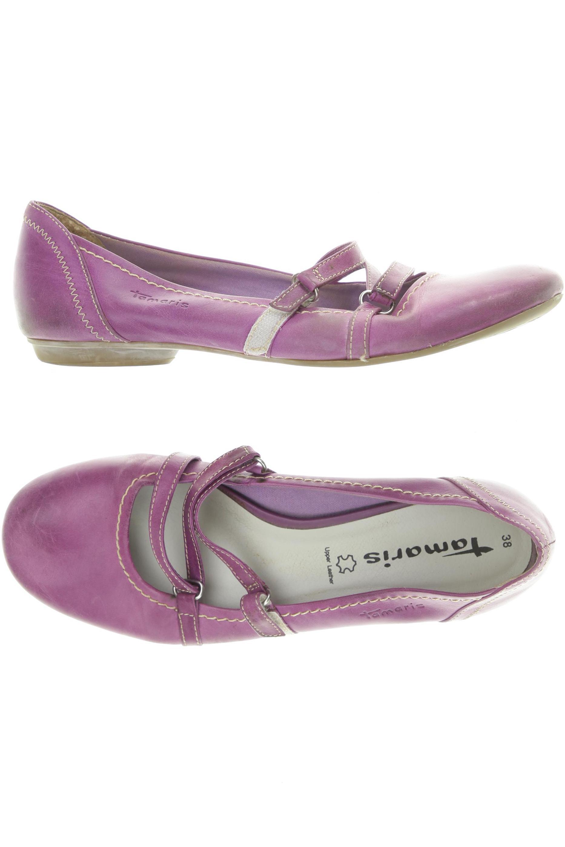 

Tamaris Damen Ballerinas, lila, Gr. 38
