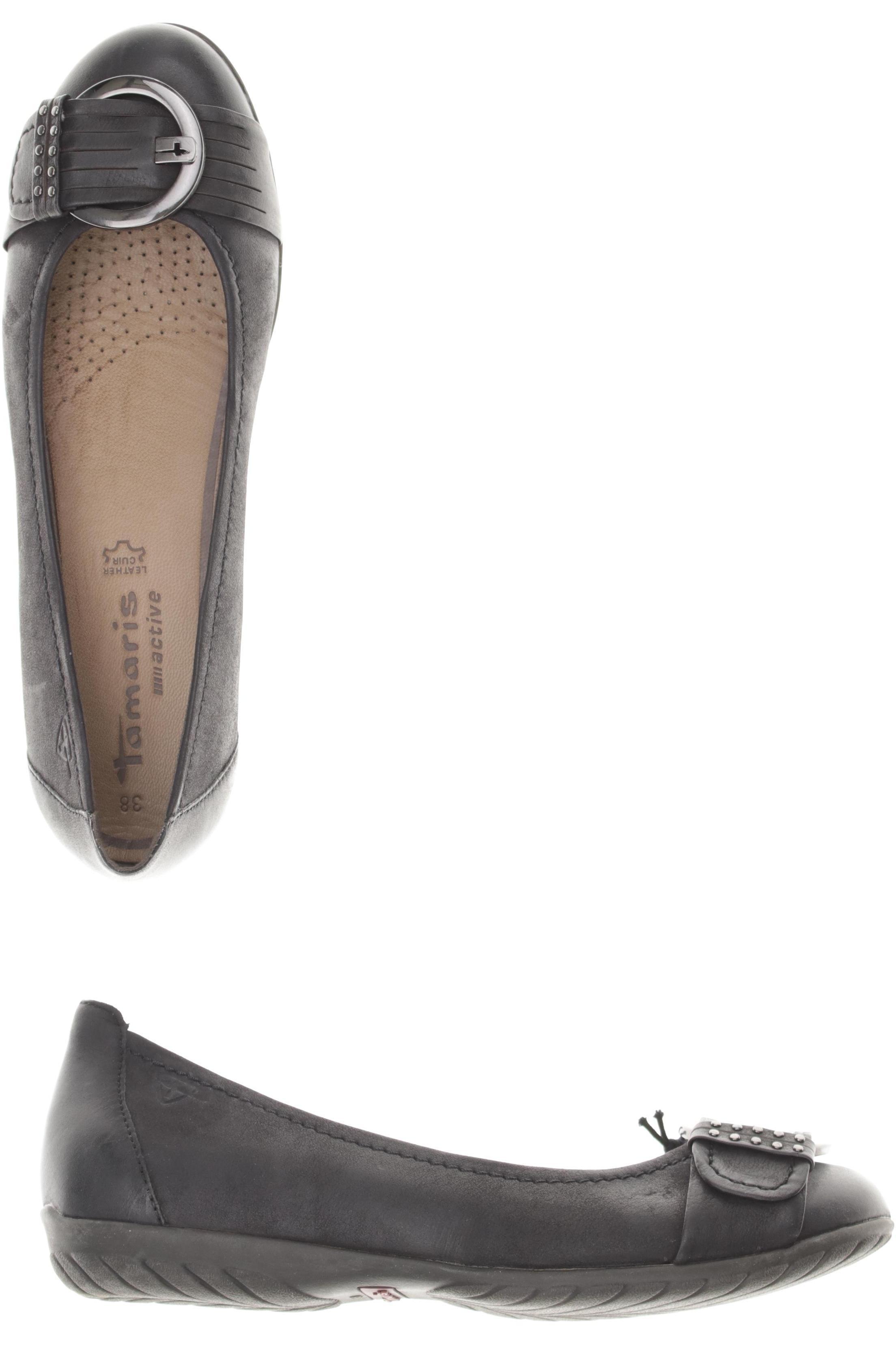 

Tamaris Damen Ballerinas, schwarz, Gr. 38