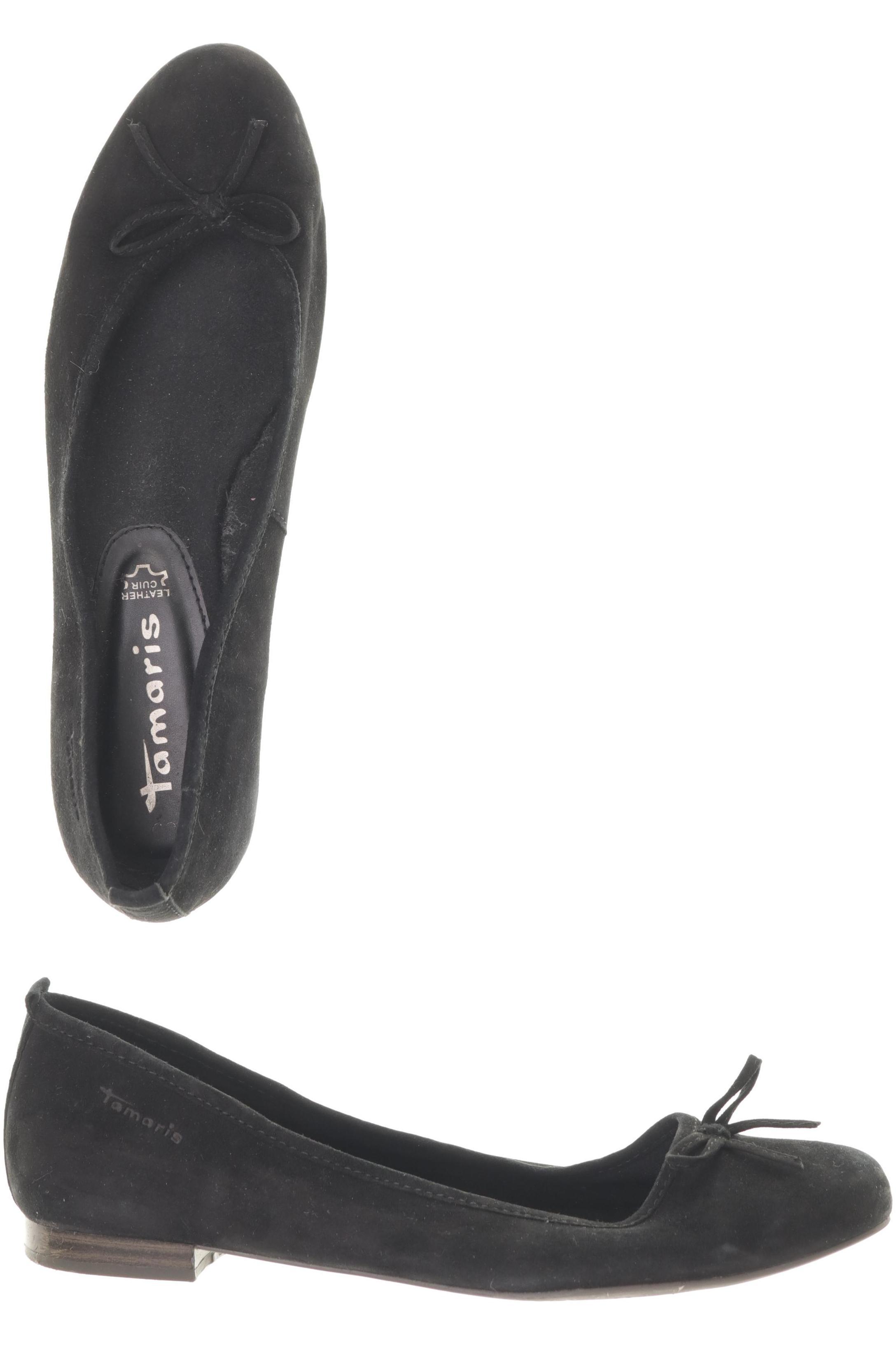 

Tamaris Damen Ballerinas, schwarz, Gr. 39