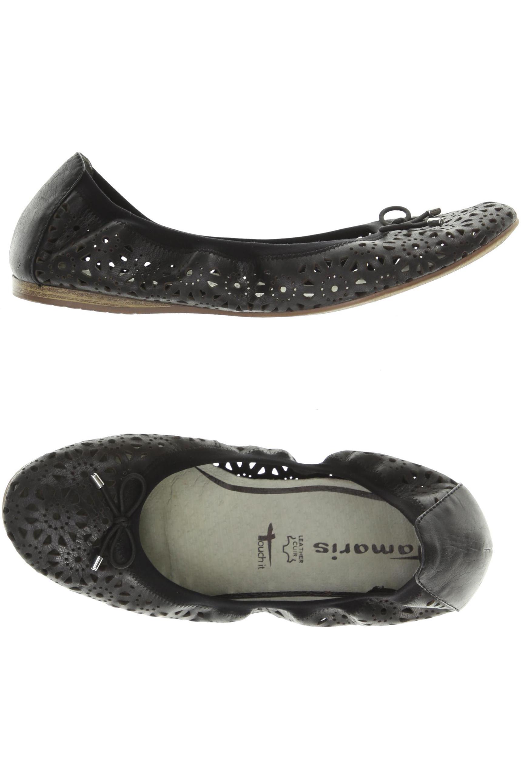 

Tamaris Damen Ballerinas, schwarz, Gr. 38