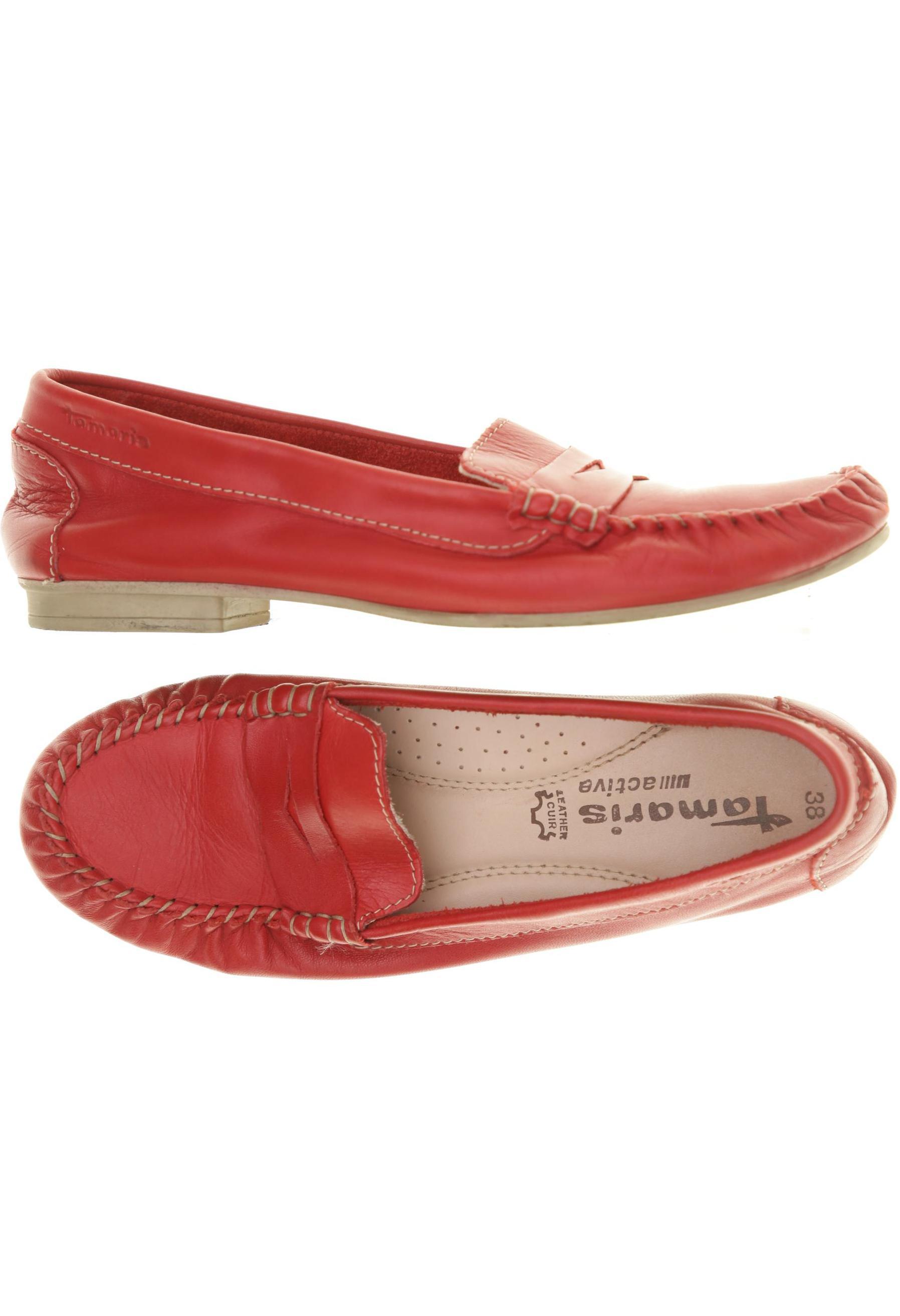 

Tamaris Damen Halbschuh, rot, Gr. 38