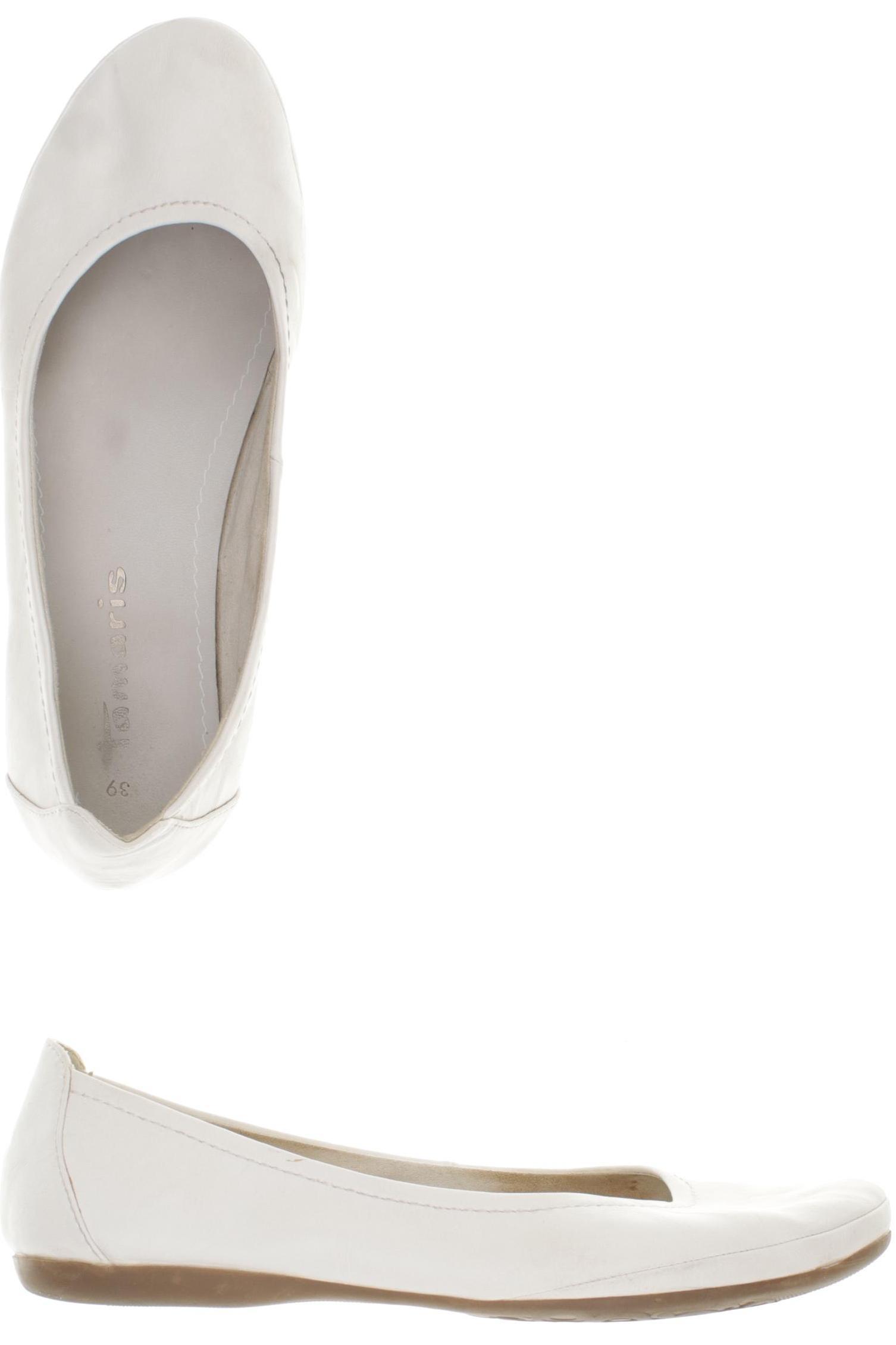 

Tamaris Damen Ballerinas, weiß, Gr. 39