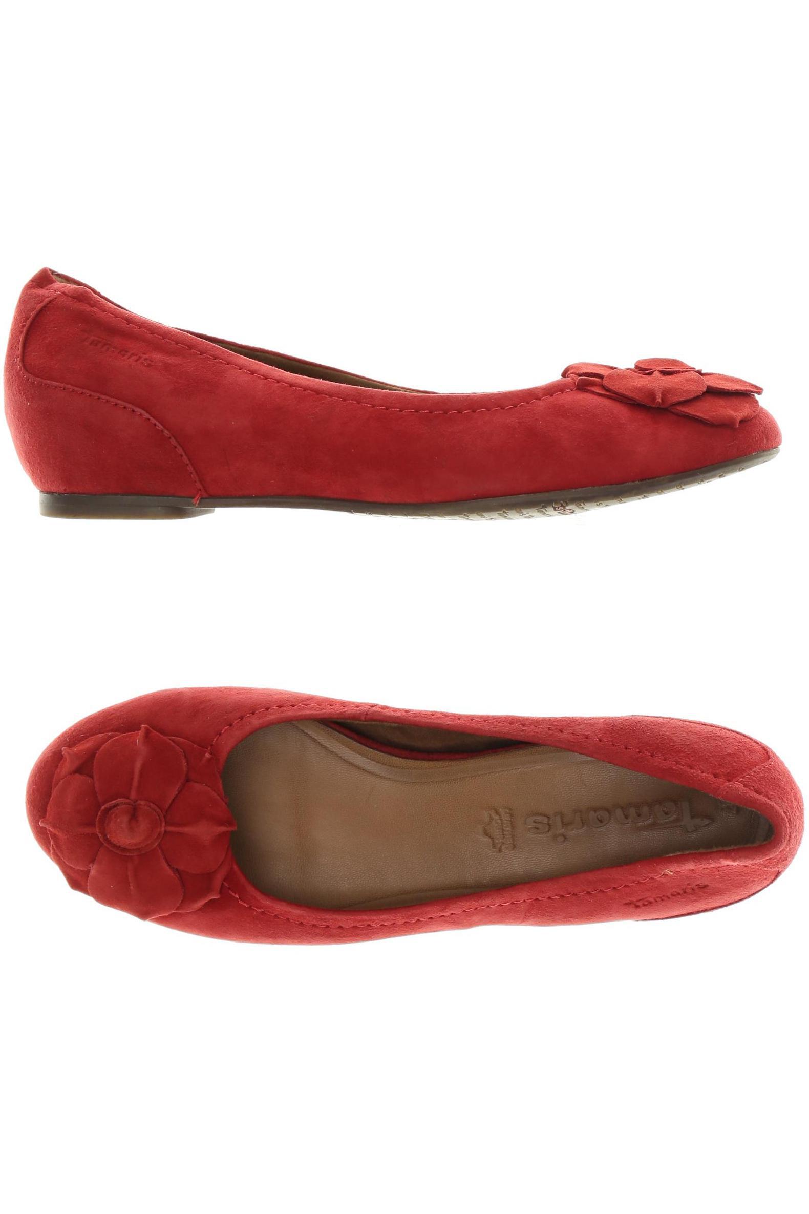 

Tamaris Damen Ballerinas, rot, Gr. 37