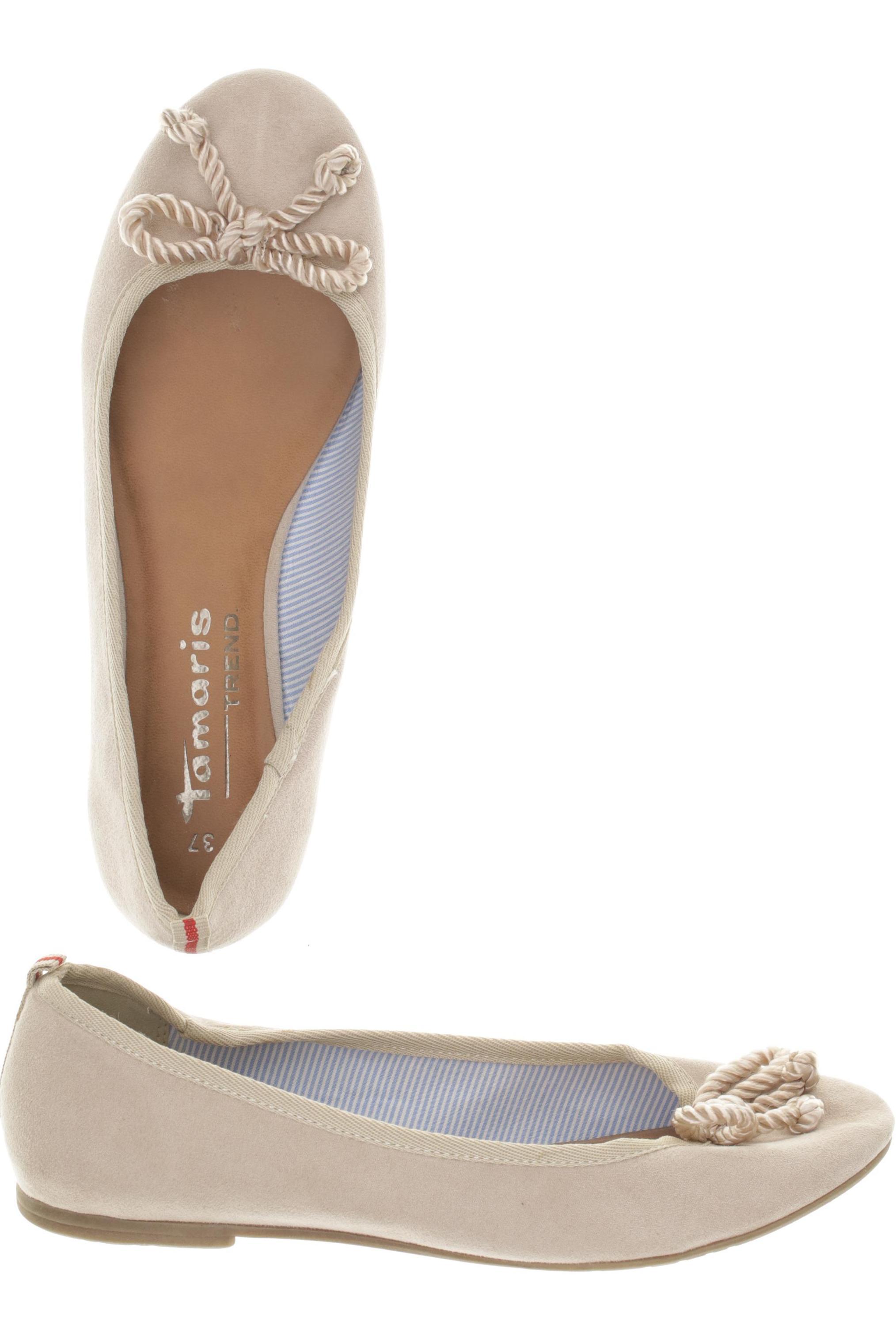 

Tamaris Damen Ballerinas, beige, Gr. 37