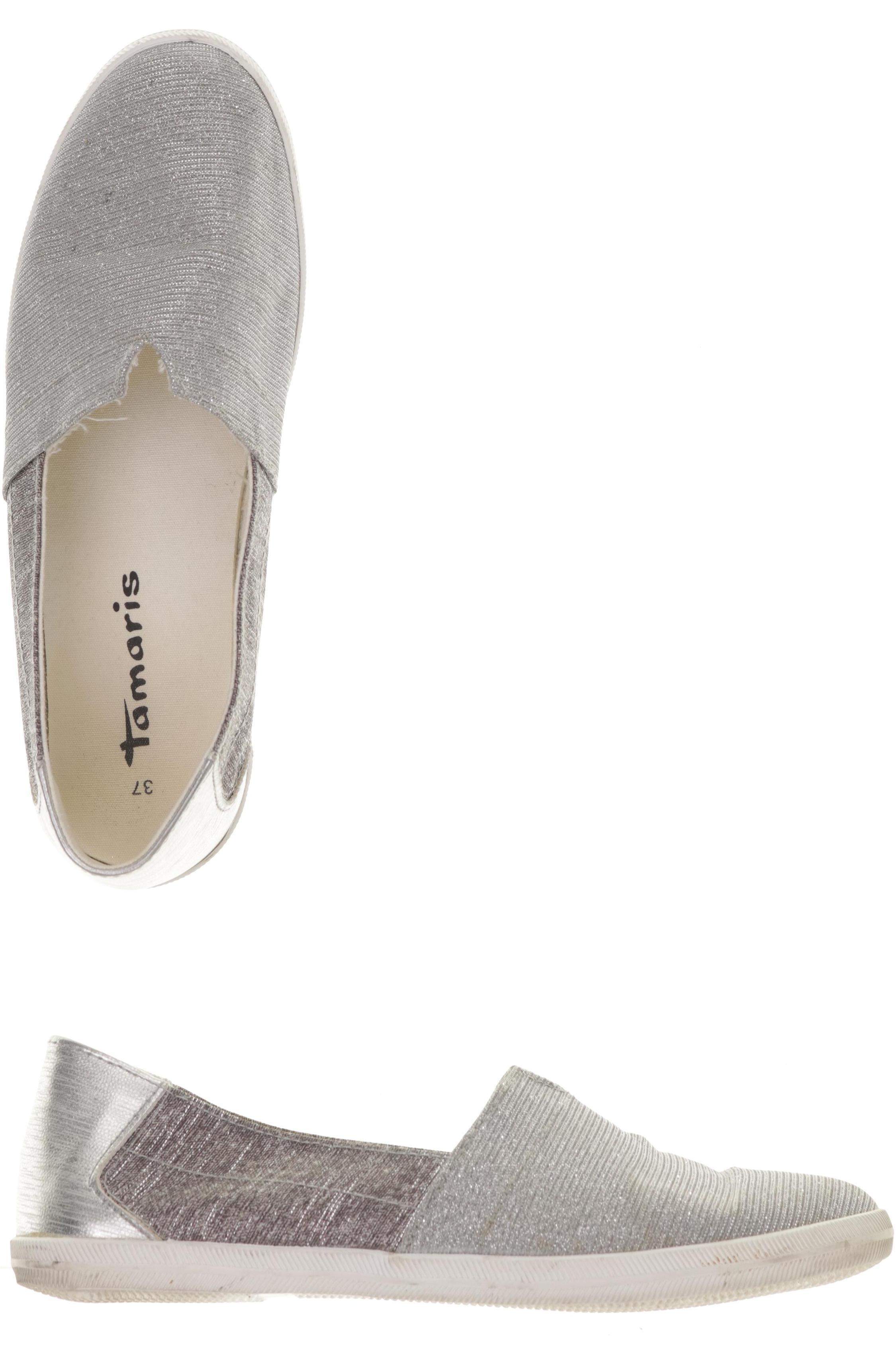 

Tamaris Damen Halbschuh, silber, Gr. 37