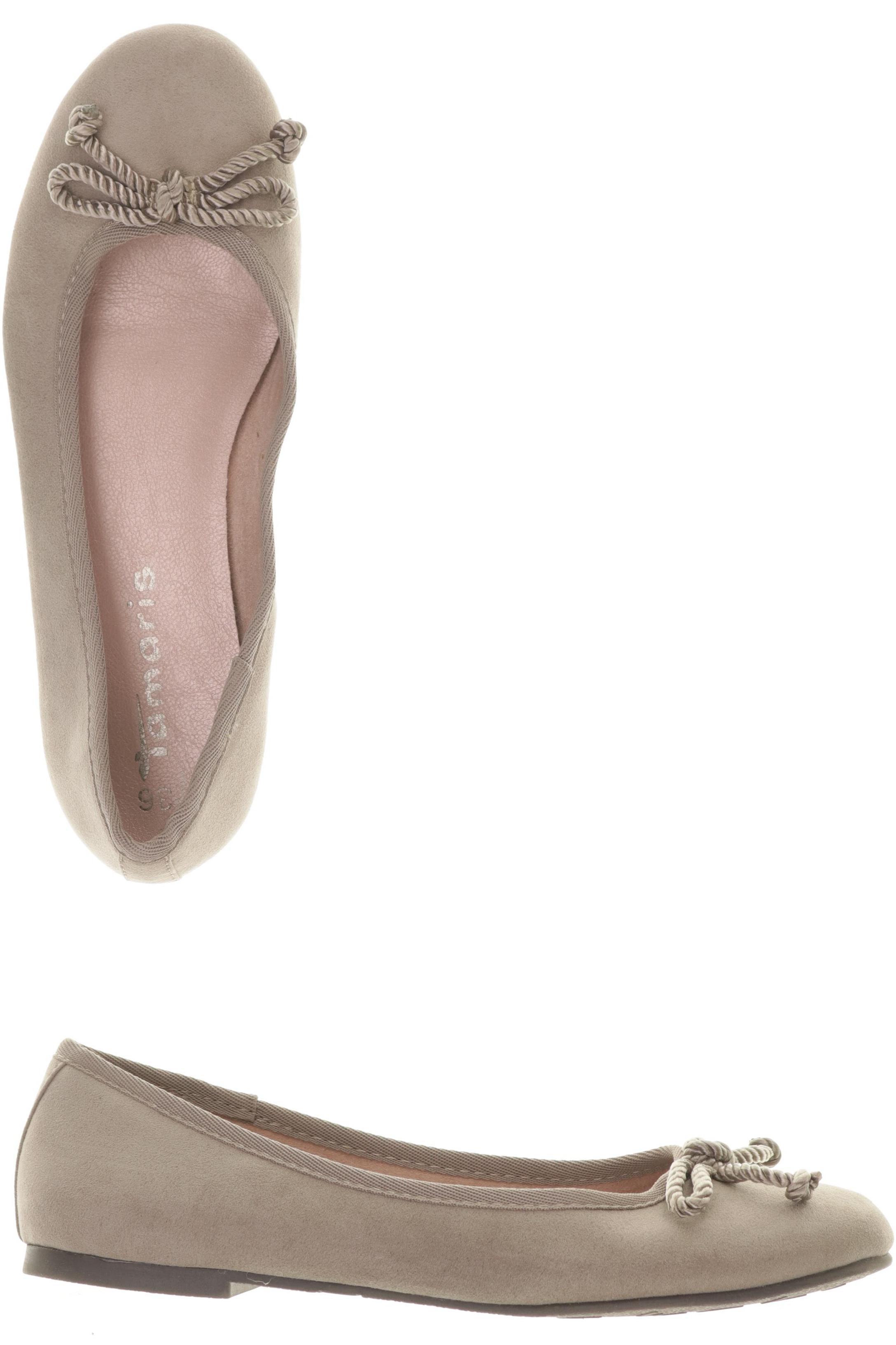 

Tamaris Damen Ballerinas, beige, Gr. 36