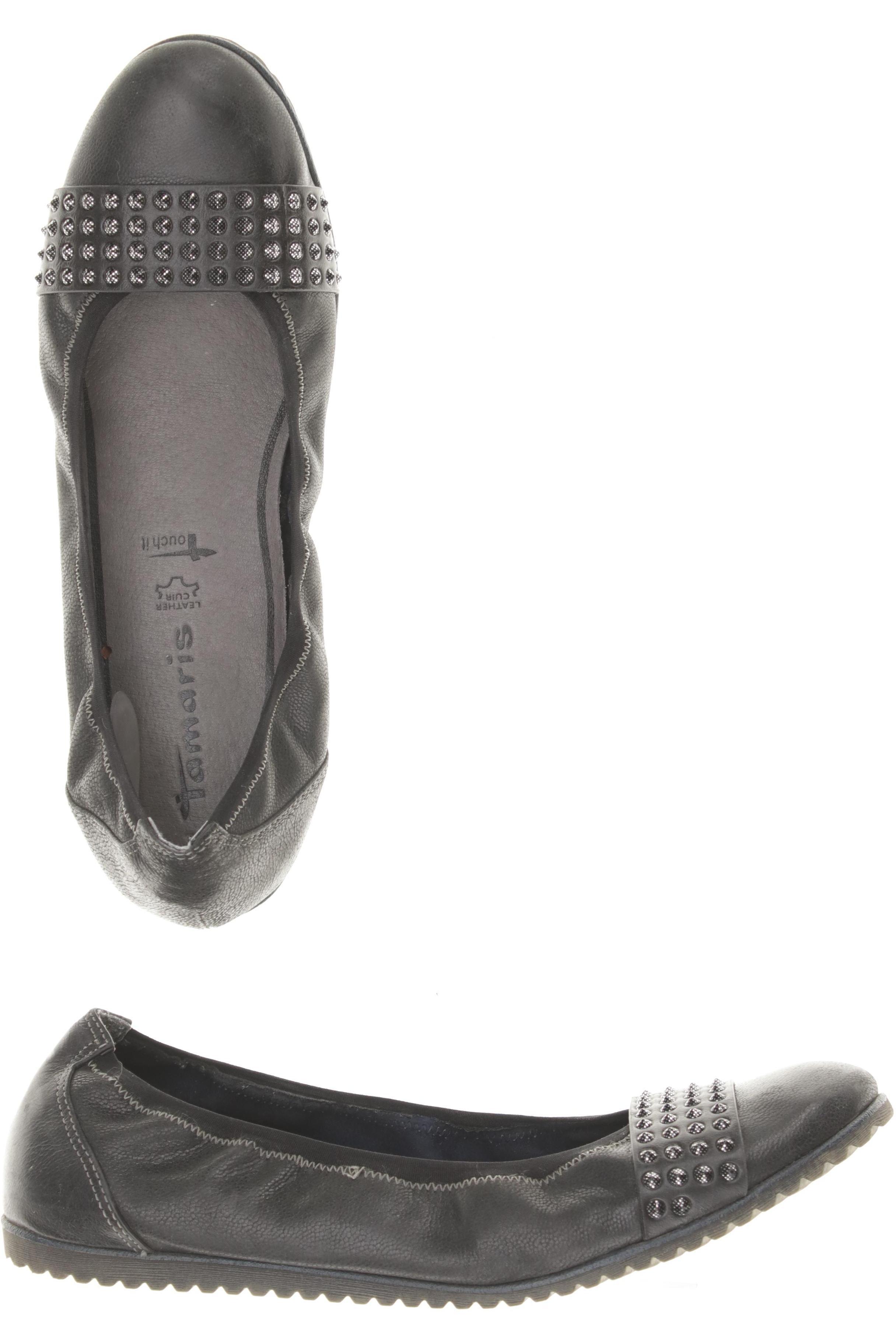 

Tamaris Damen Ballerinas, schwarz, Gr. 41