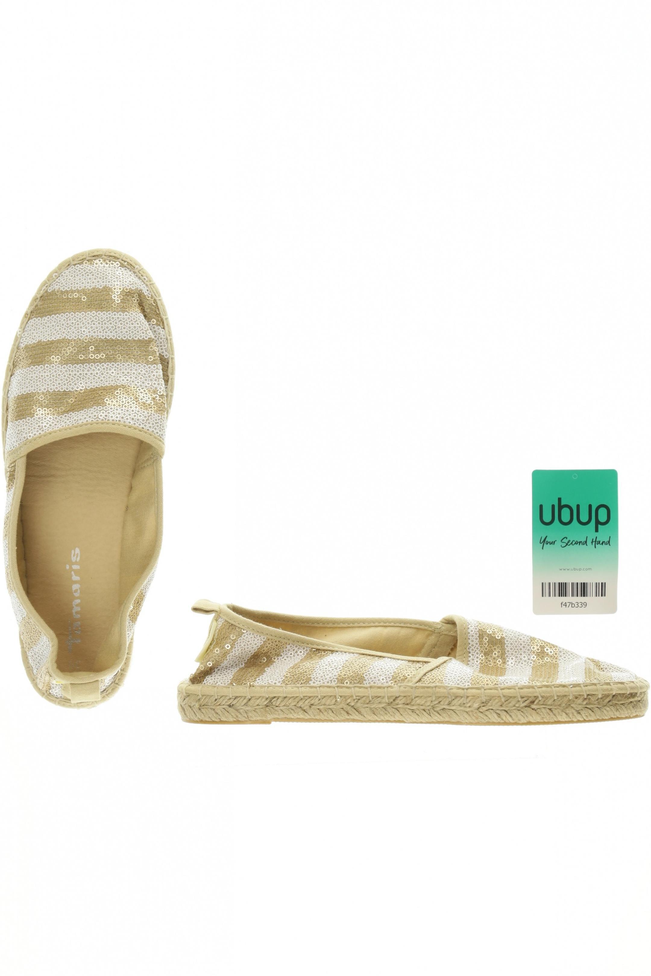 

Tamaris Damen Ballerinas, beige, Gr. 39