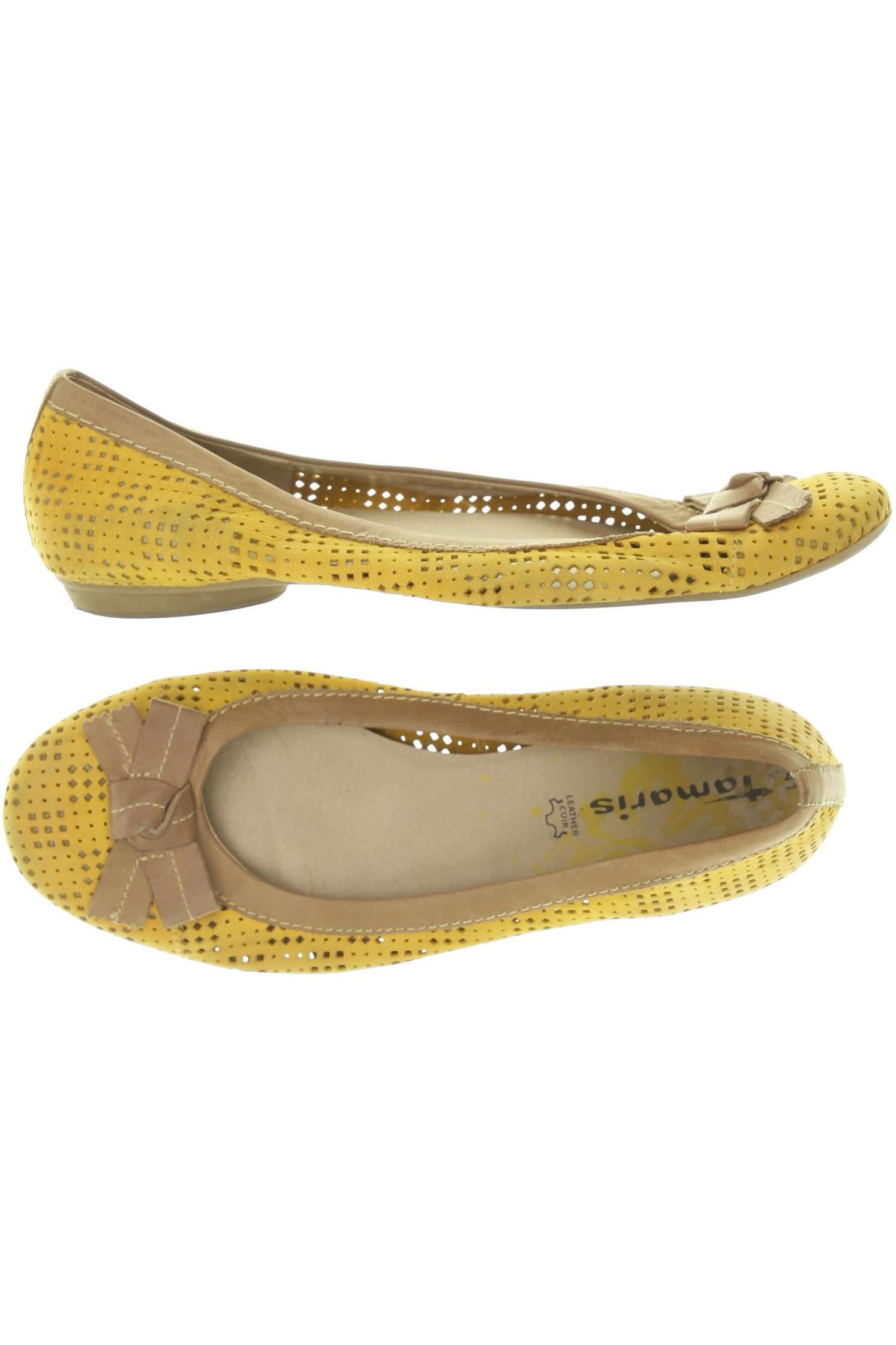 

Tamaris Damen Ballerinas, orange, Gr. 41