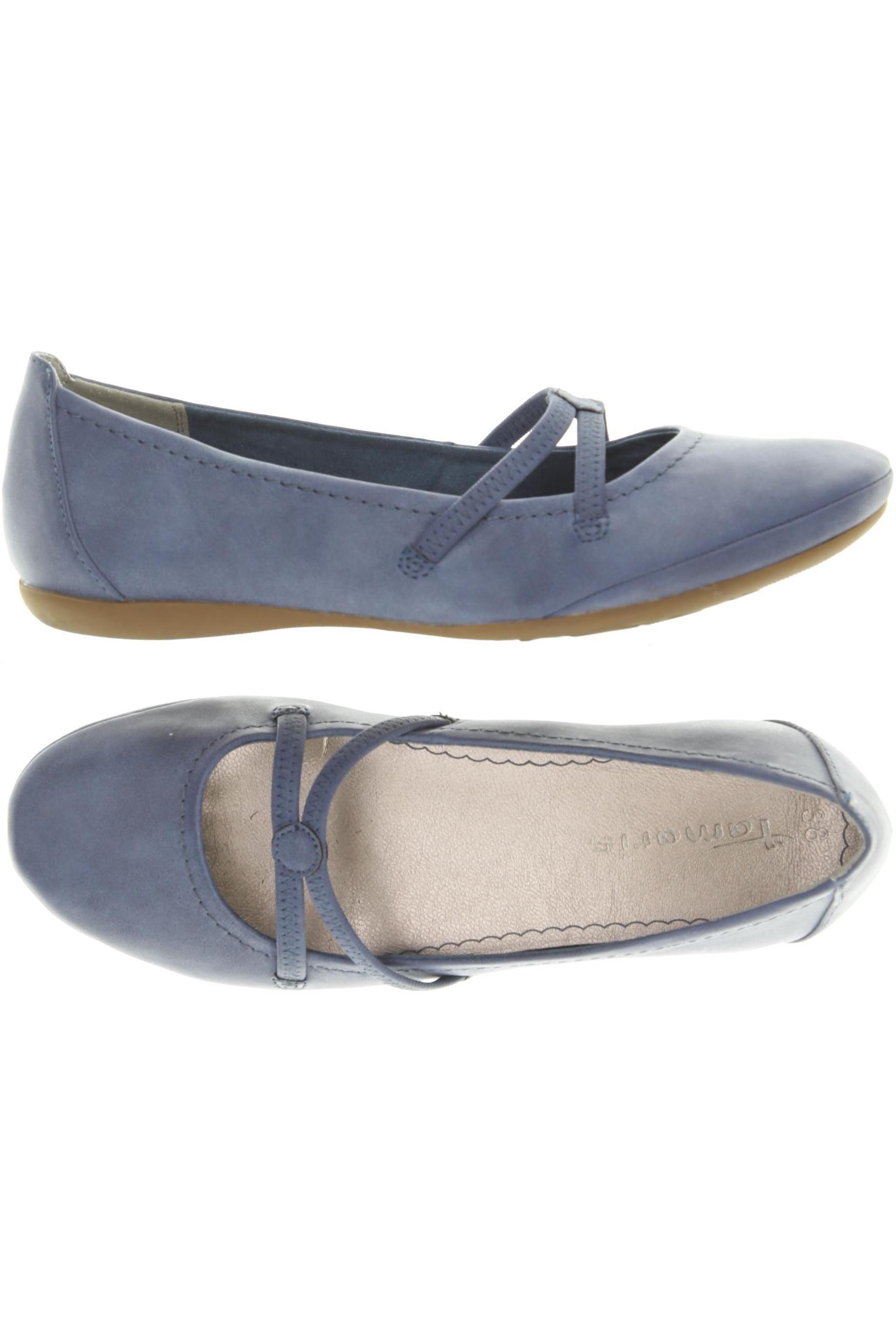 

Tamaris Damen Ballerinas, blau, Gr. 38