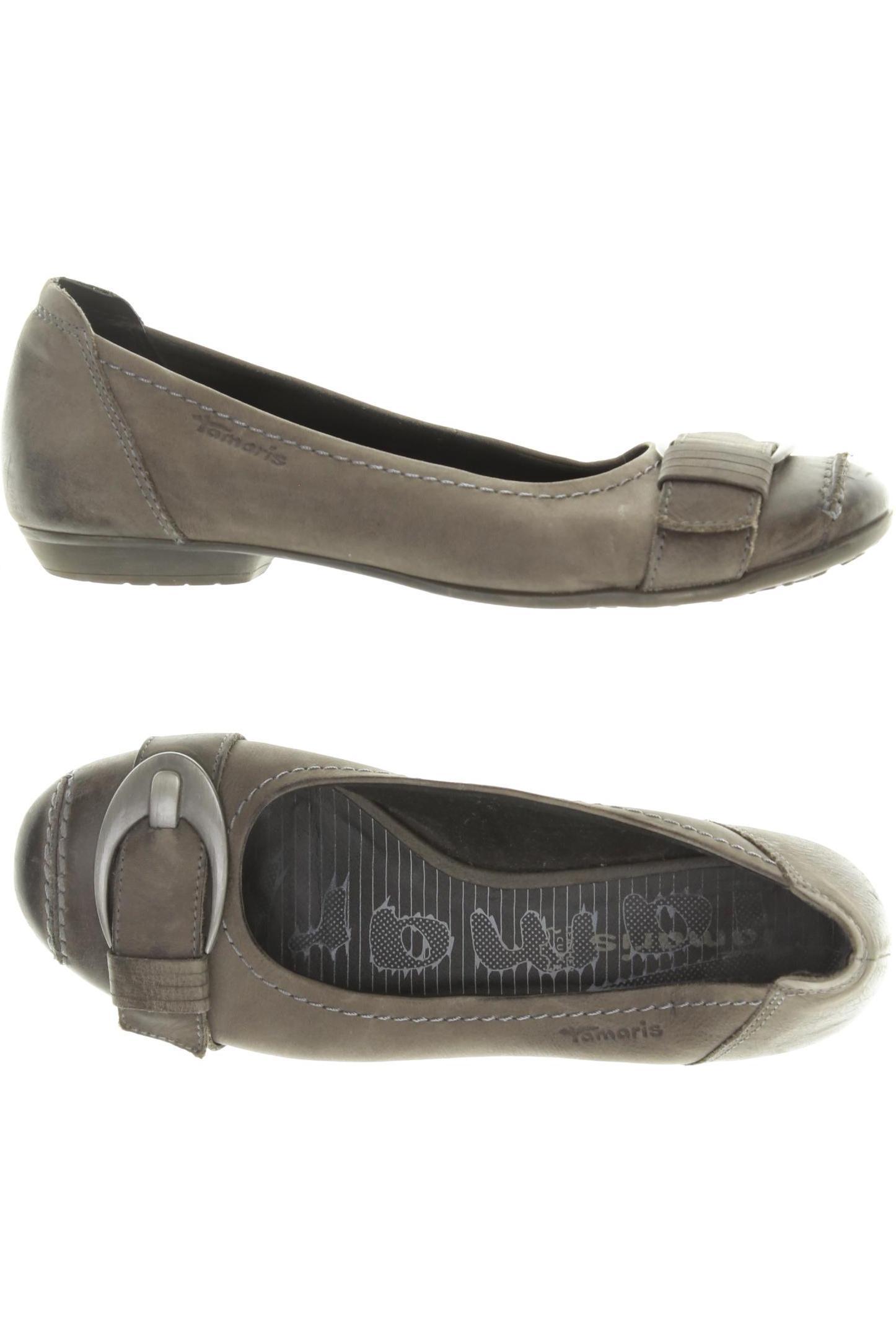 

Tamaris Damen Ballerinas, braun, Gr. 38