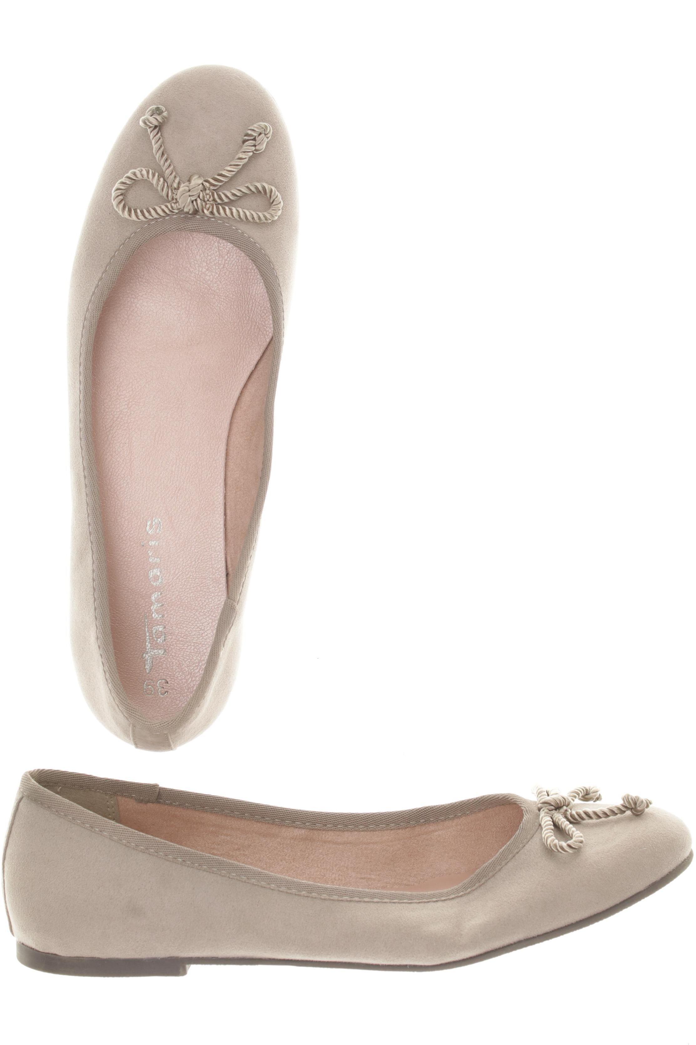 

Tamaris Damen Ballerinas, beige, Gr. 39