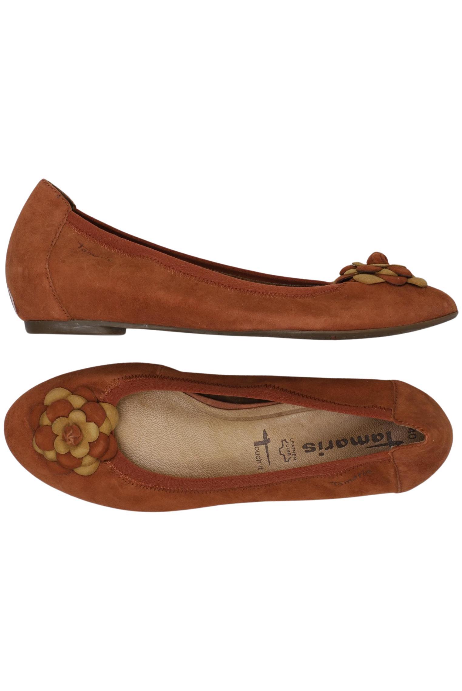 

Tamaris Damen Ballerinas, braun, Gr. 40